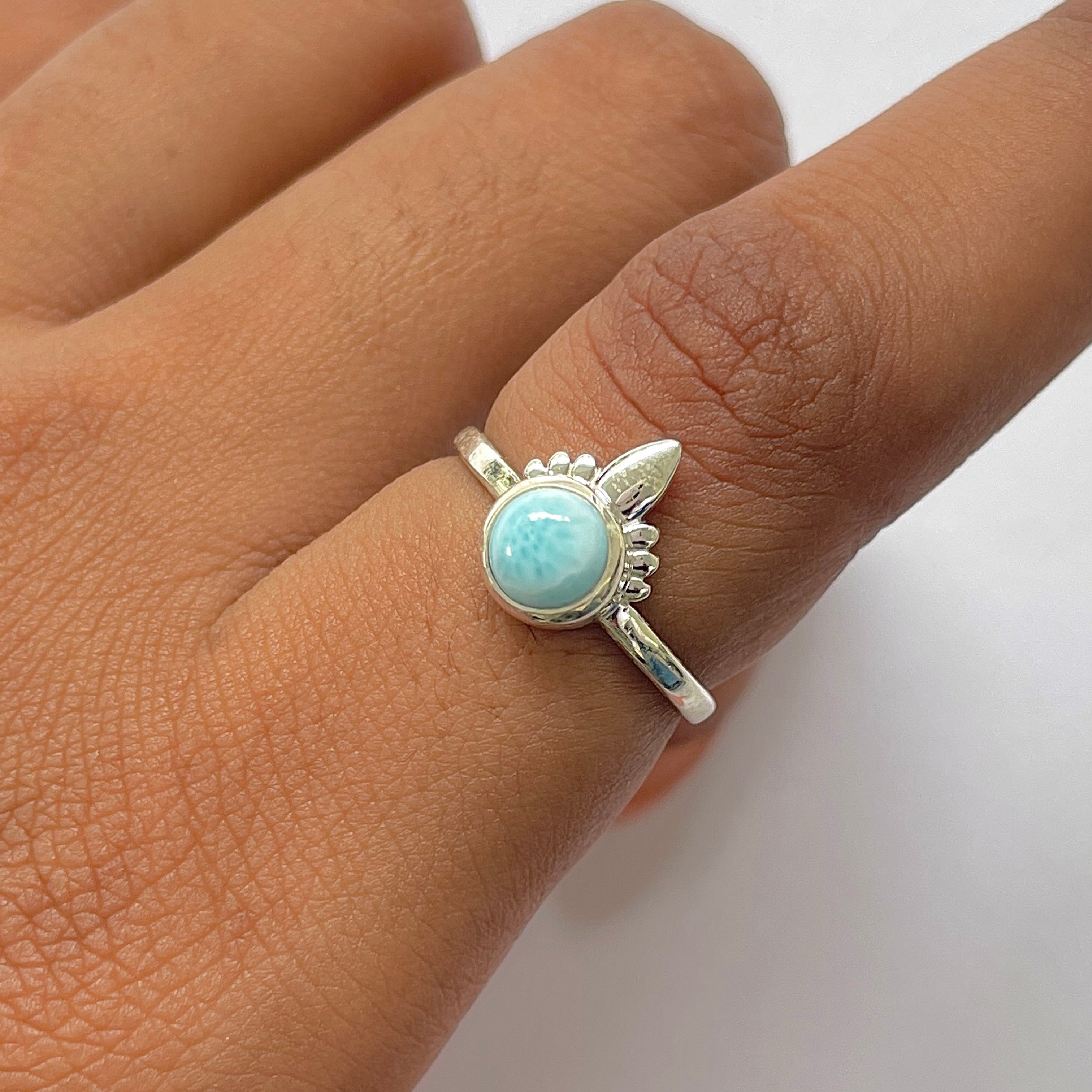 Larimar Ring-(LAR-RDR-721.)