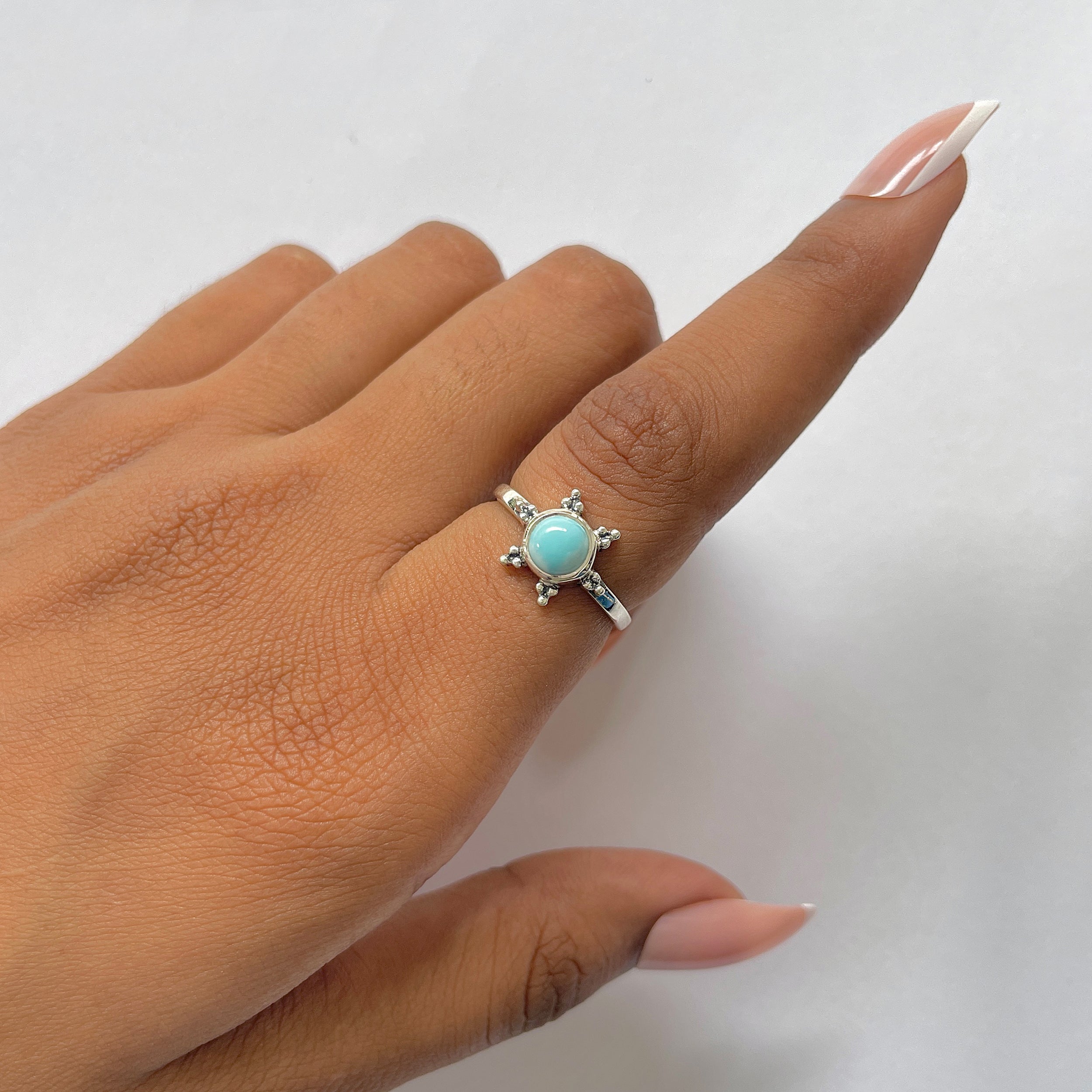 Larimar Ring-(LAR-RDR-759.)