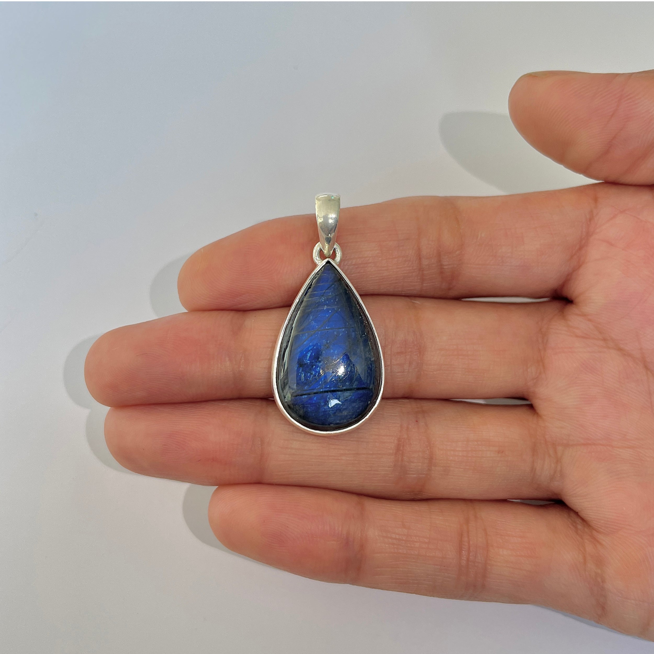 Labradorite Pendant-(LBD-1-1)