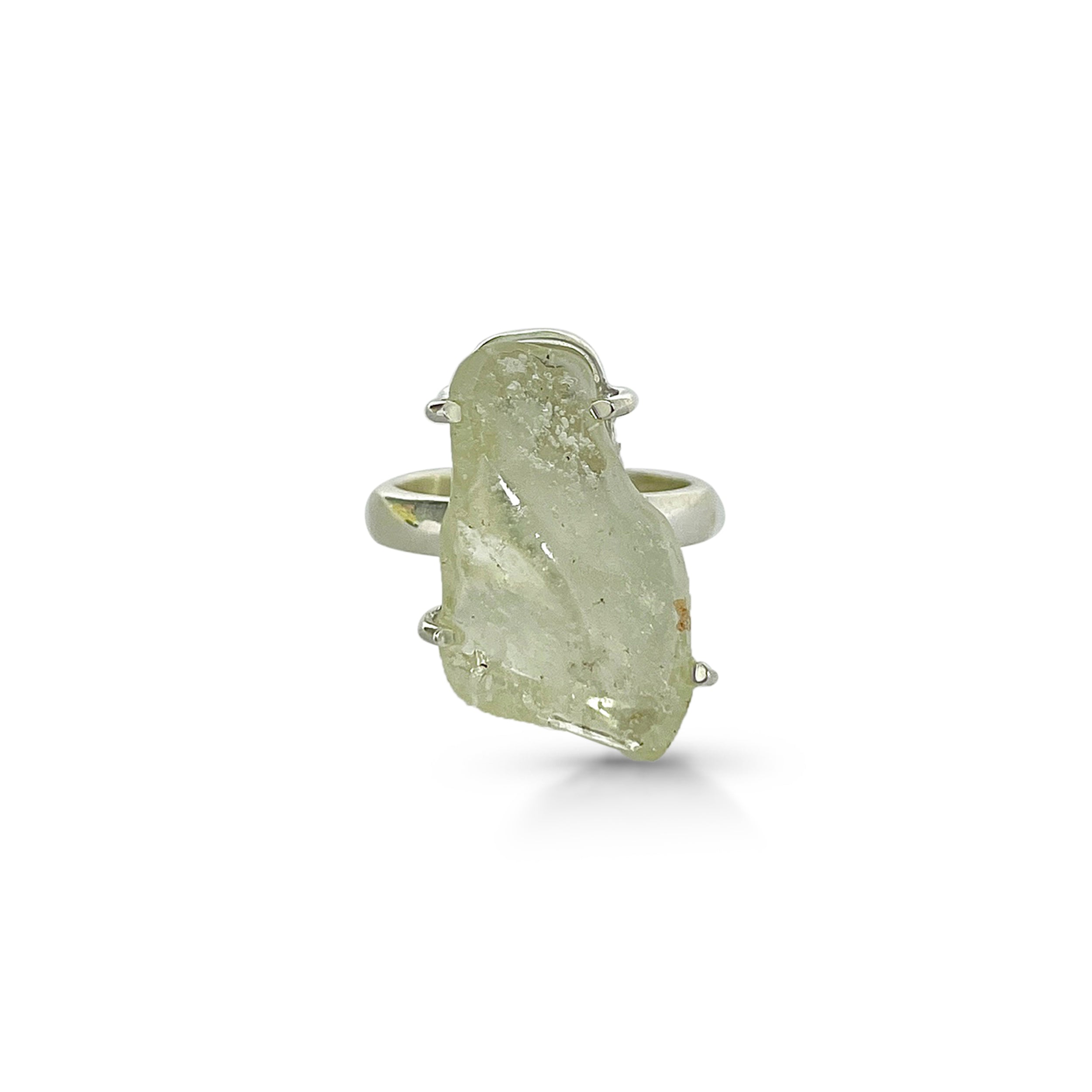 Libyan Desert Glass Ring-(LDG-2-10)
