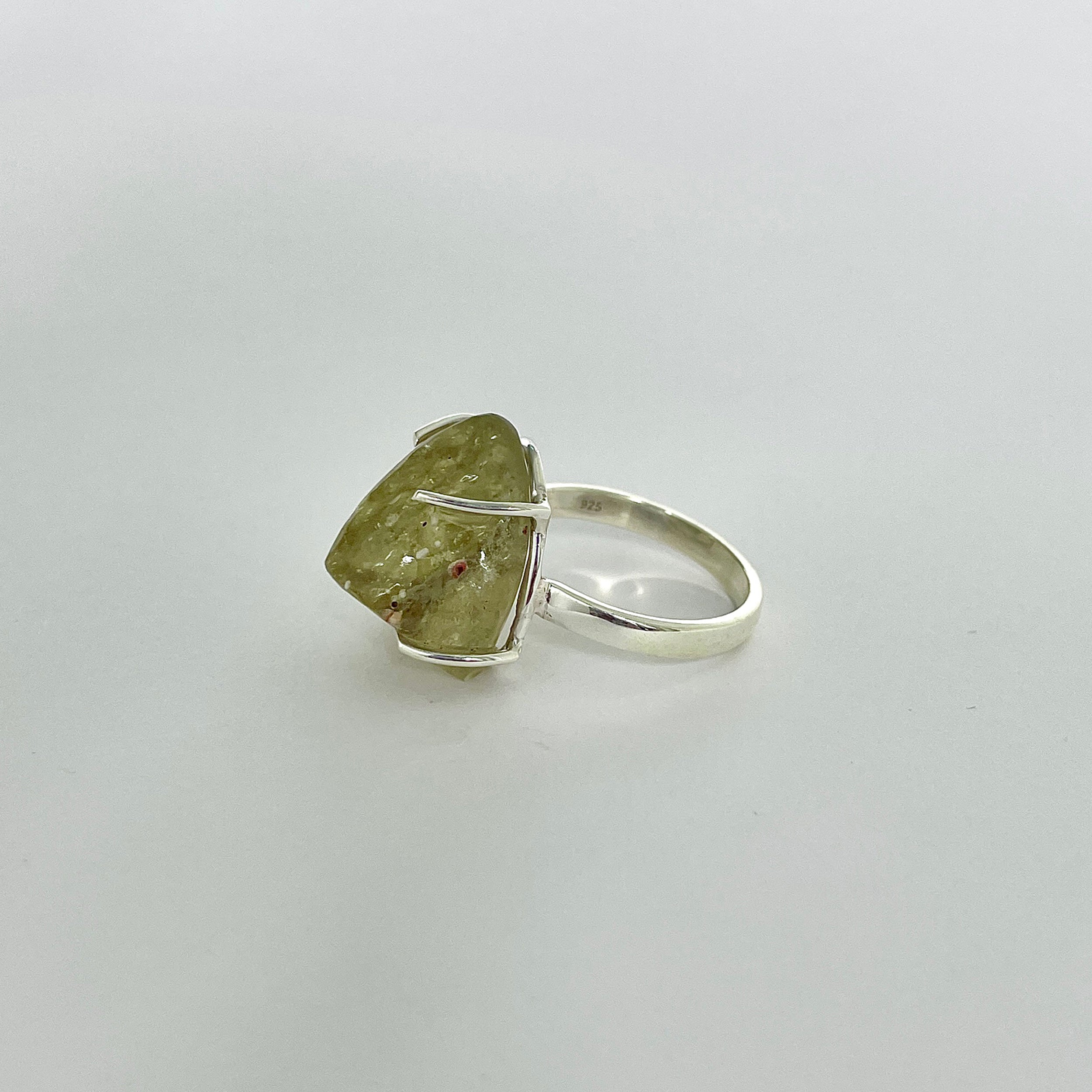 Libyan Desert Glass Ring-(LDG-2-12)