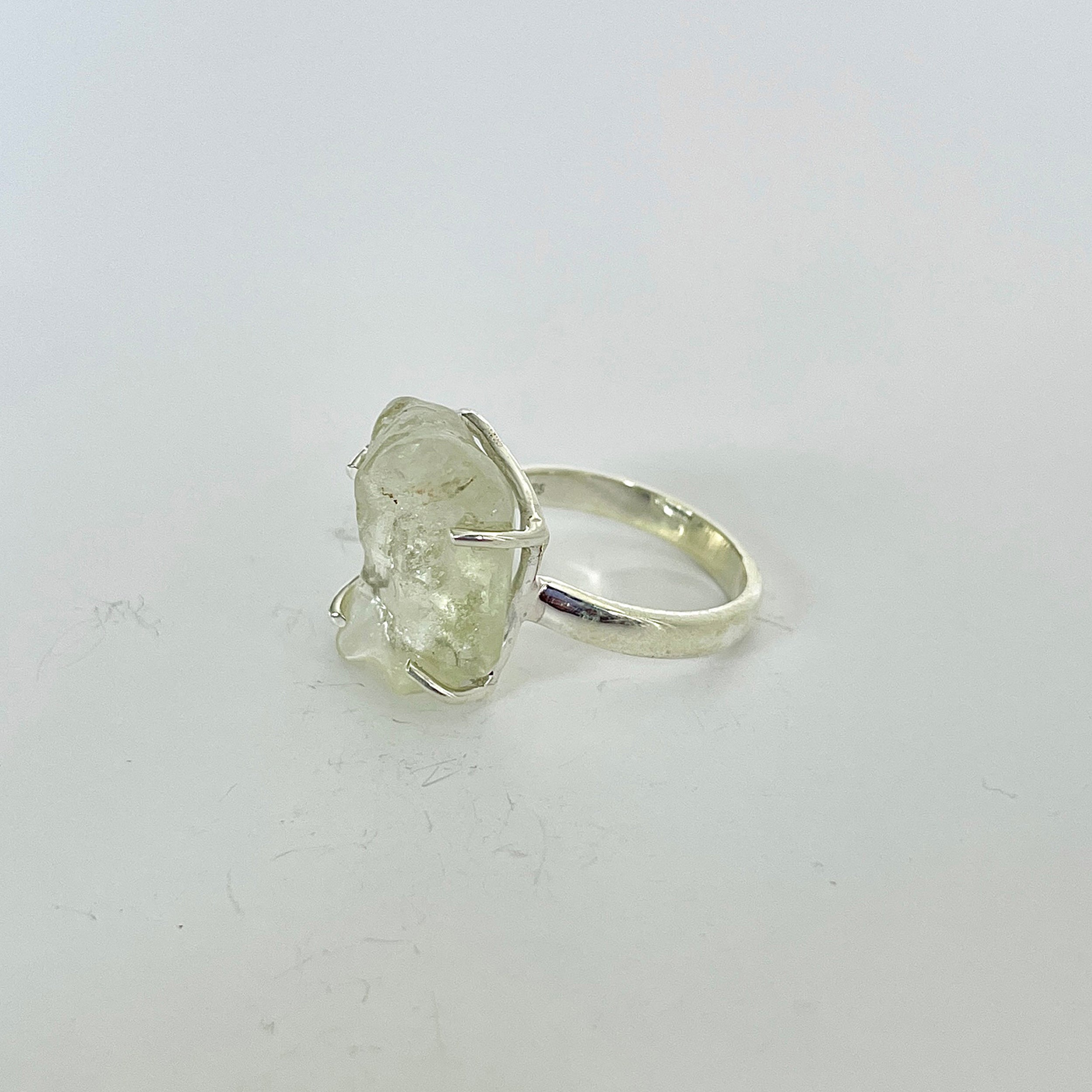 Libyan Desert Glass Ring-(LDG-2-15)