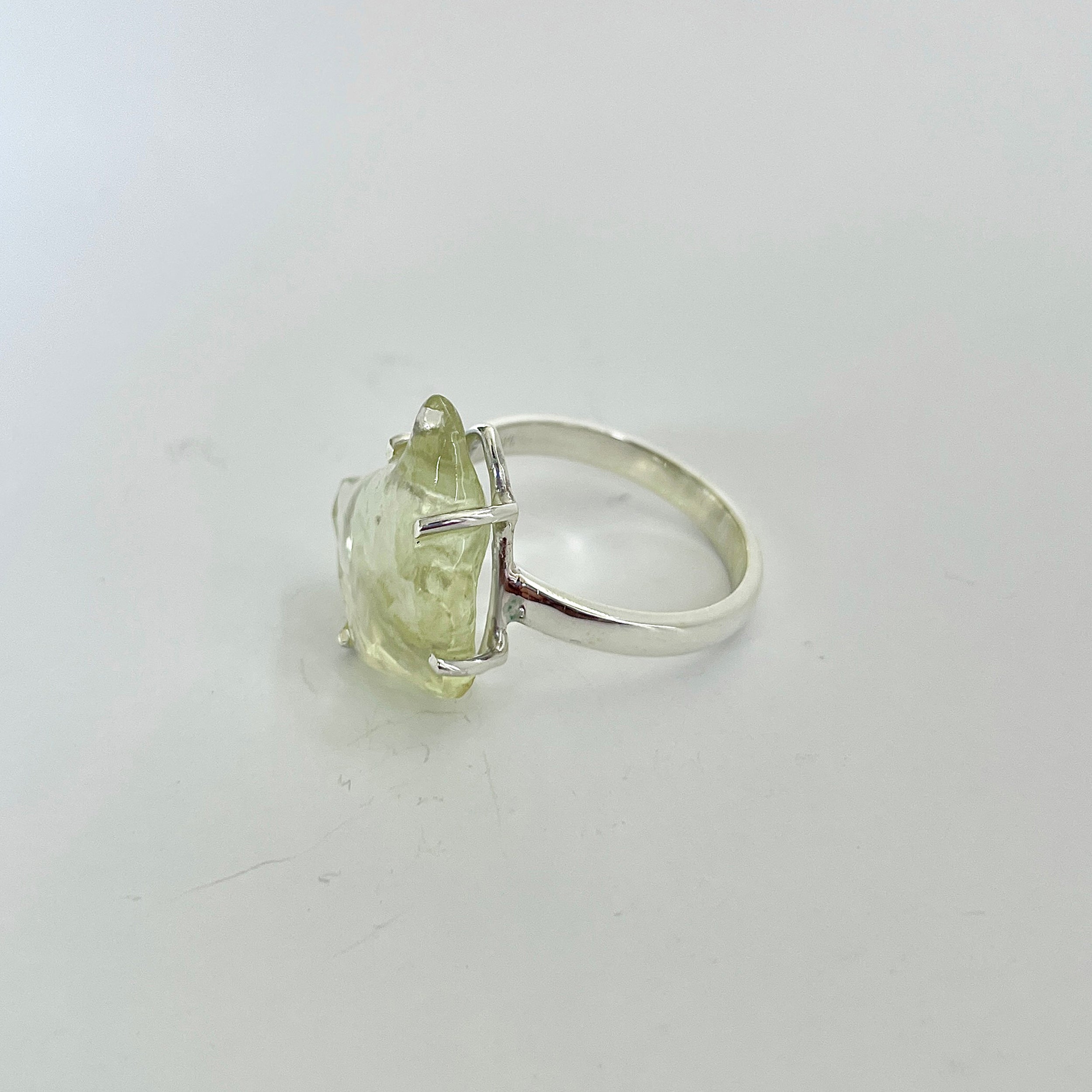 Libyan Desert Glass Ring-(LDG-2-17)