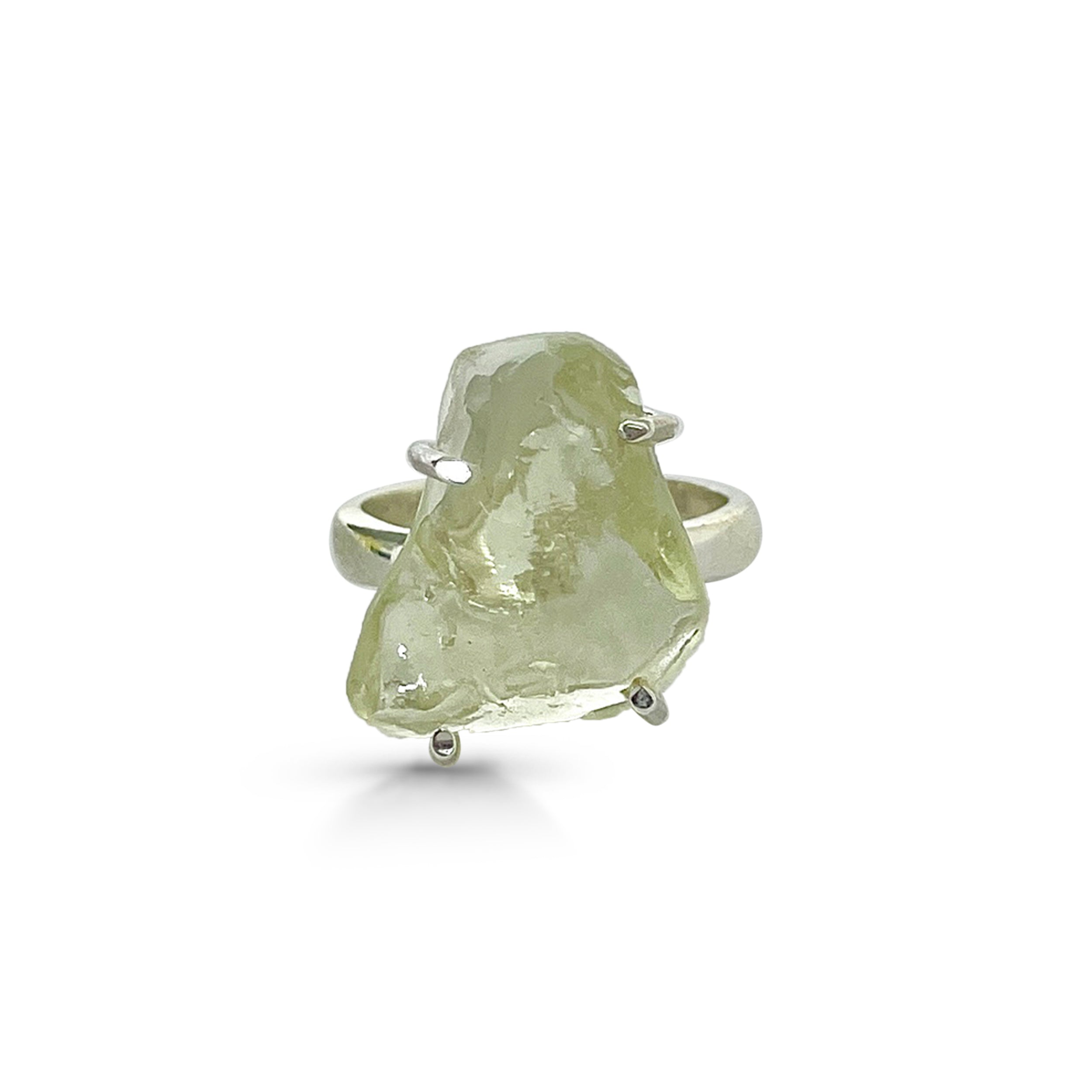 Libyan Desert Glass Ring-(LDG-2-2)