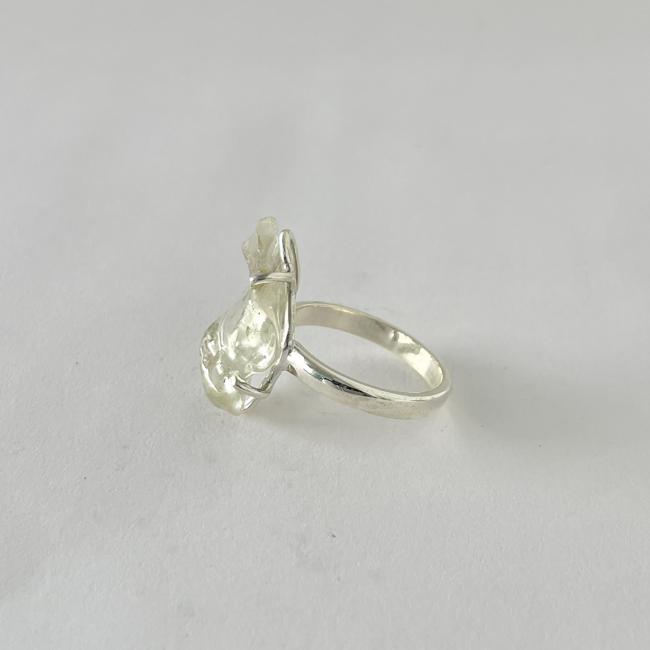 Libyan Desert Glass Ring-(LDG-2-20)