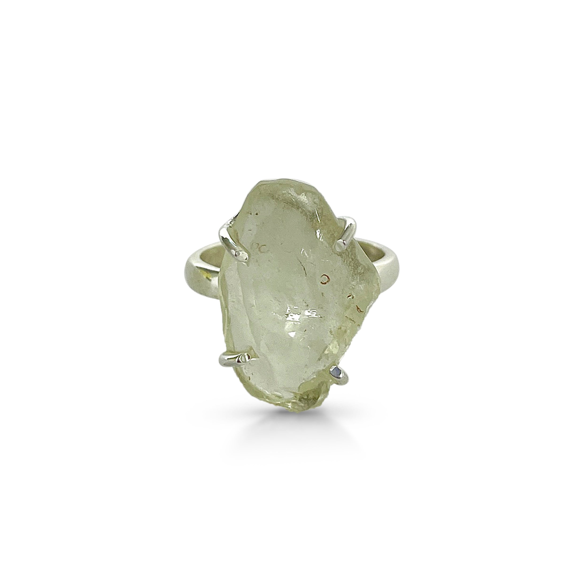 Libyan Desert Glass Ring-(LDG-2-28)