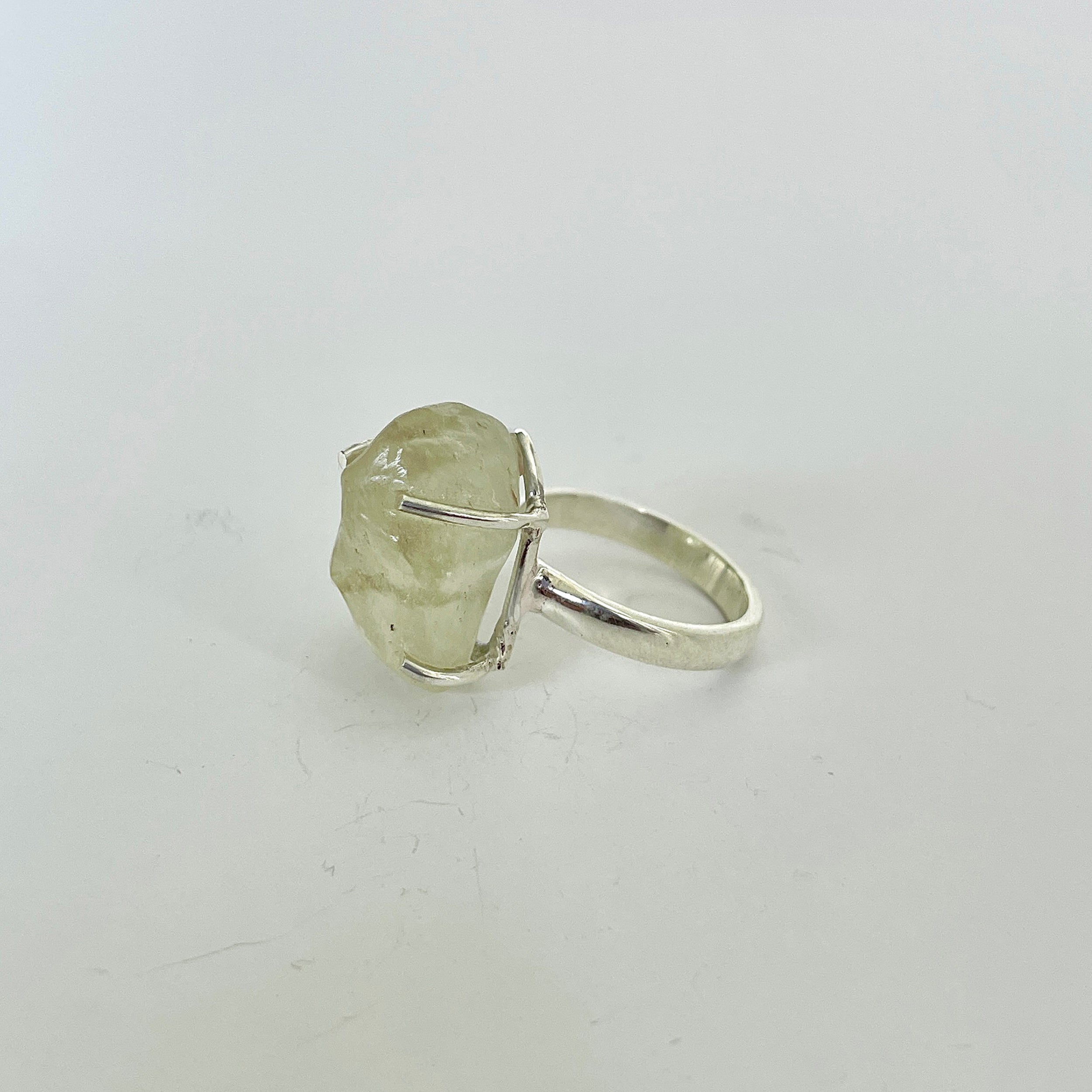 Libyan Desert Glass Ring-(LDG-2-30)