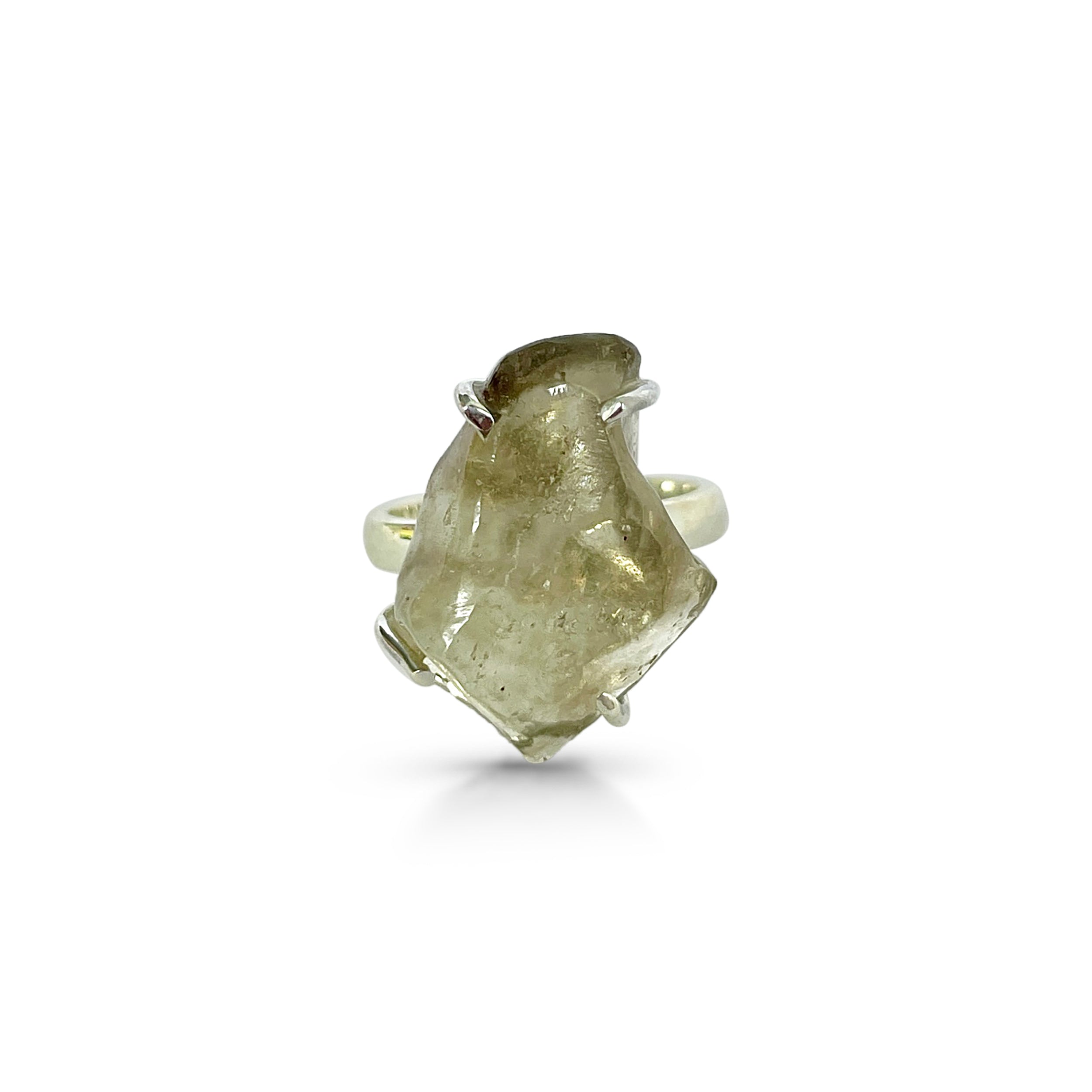 Libyan Desert Glass Ring-(LDG-2-31)