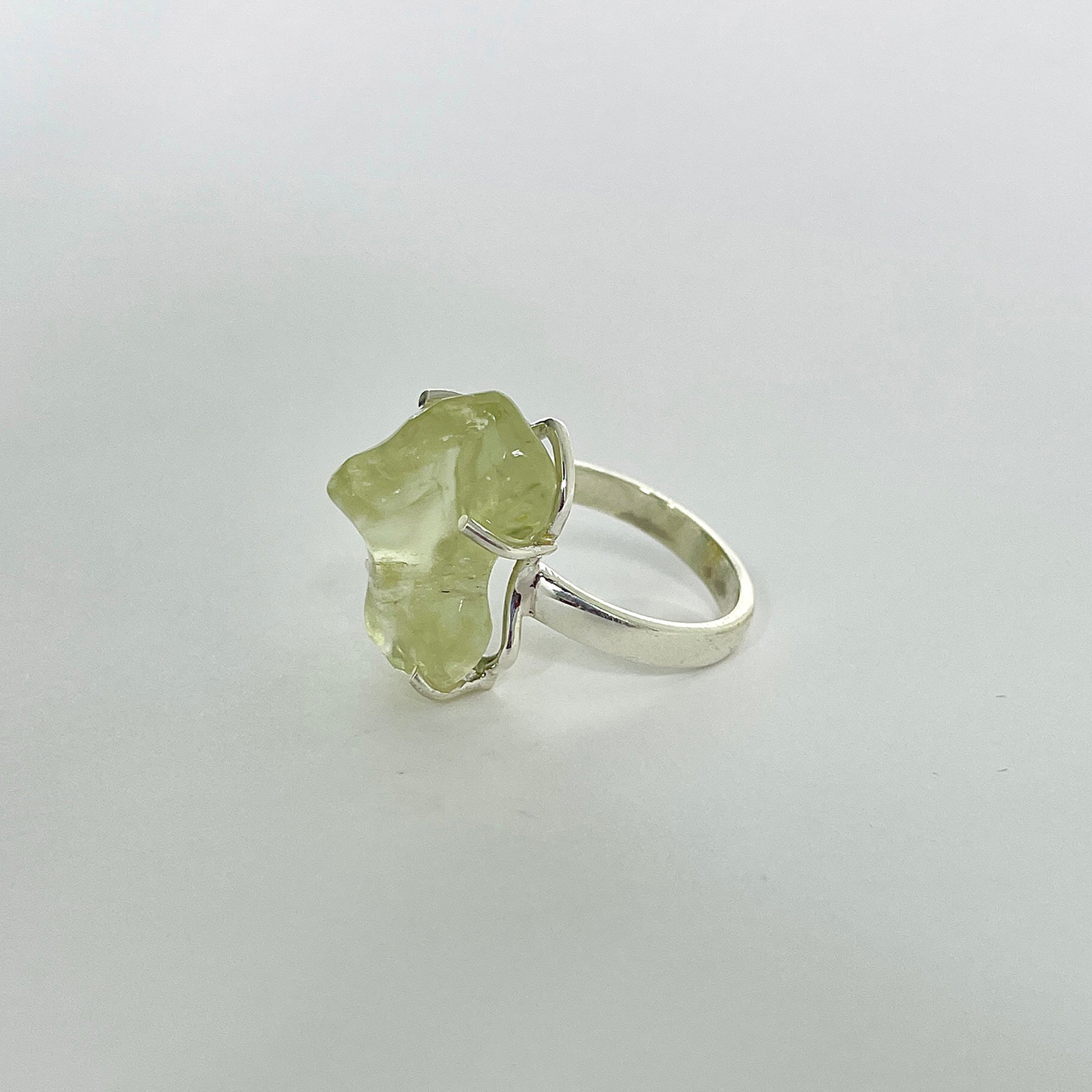 Libyan Desert Glass Ring-(LDG-2-35)