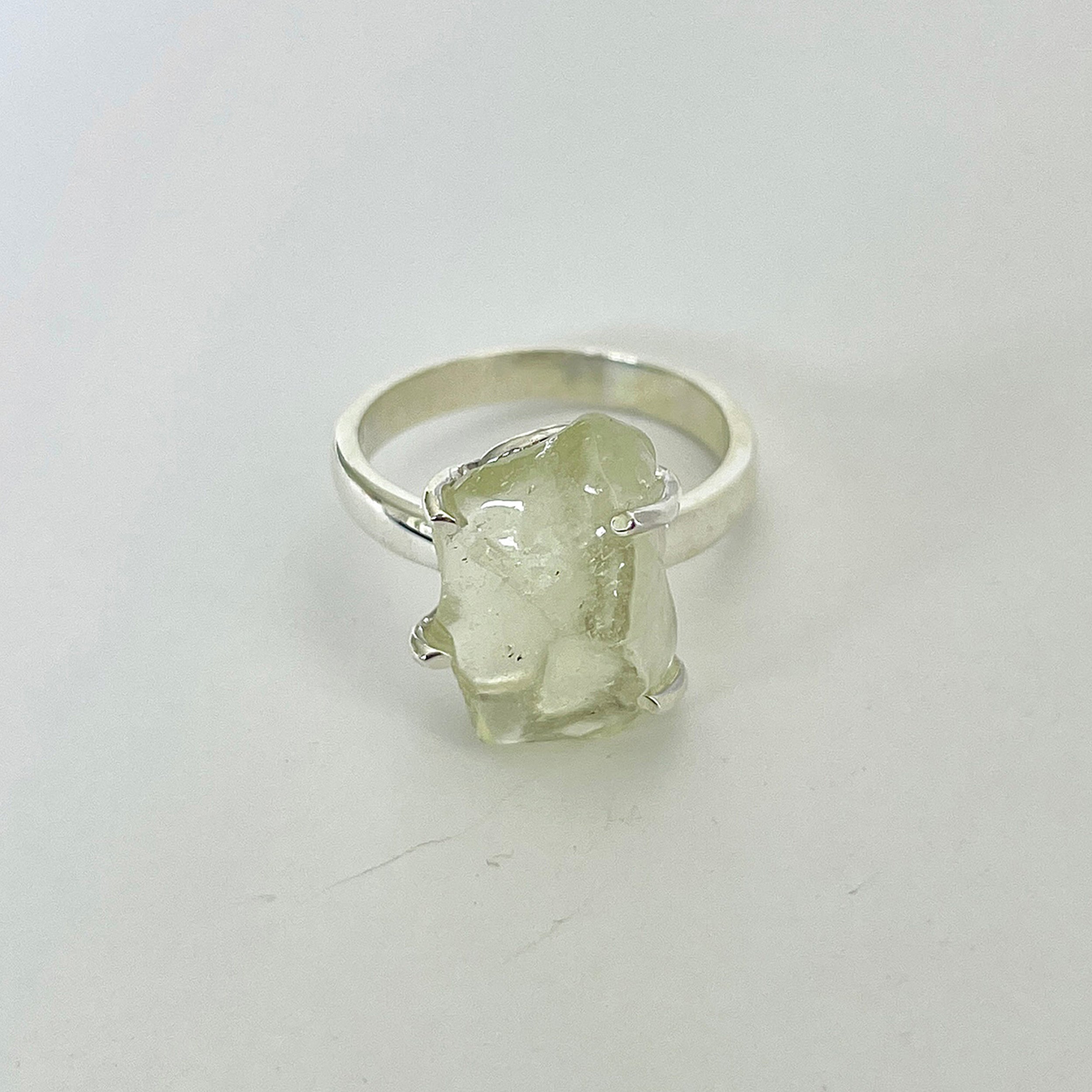 Libyan Desert Glass Ring-(LDG-2-36)