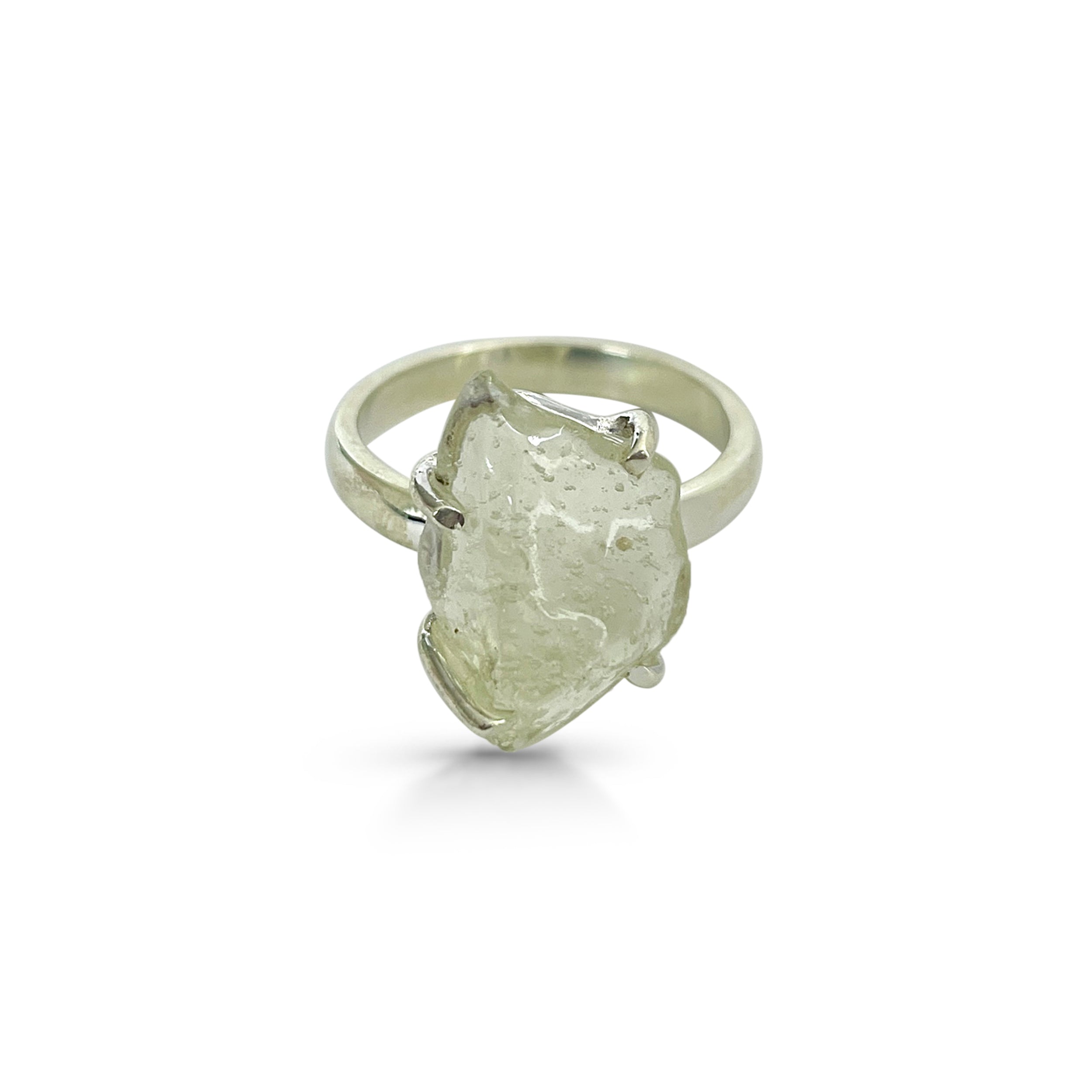 Libyan Desert Glass Ring-(LDG-2-45)