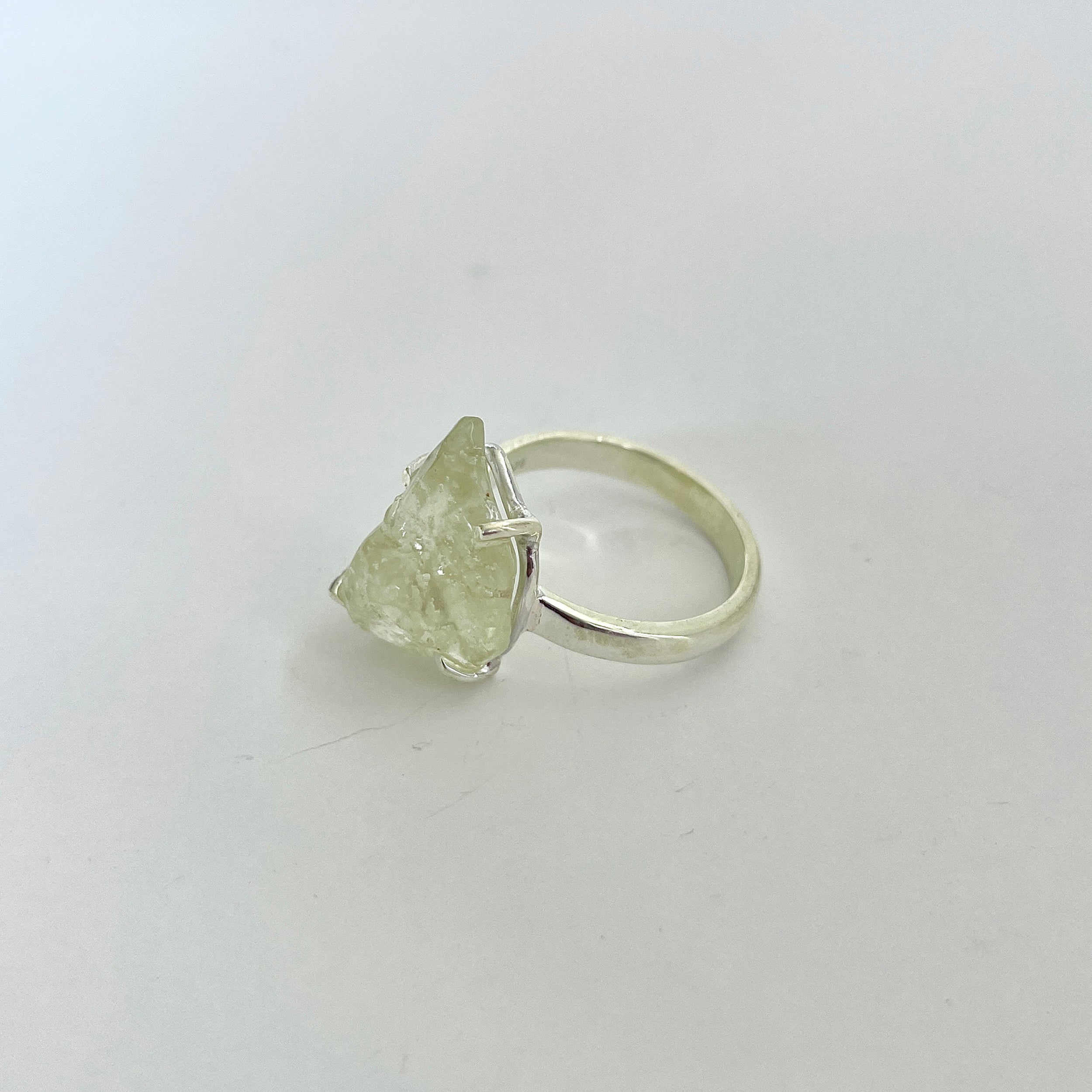 Libyan Desert Glass Ring-(LDG-2-45)