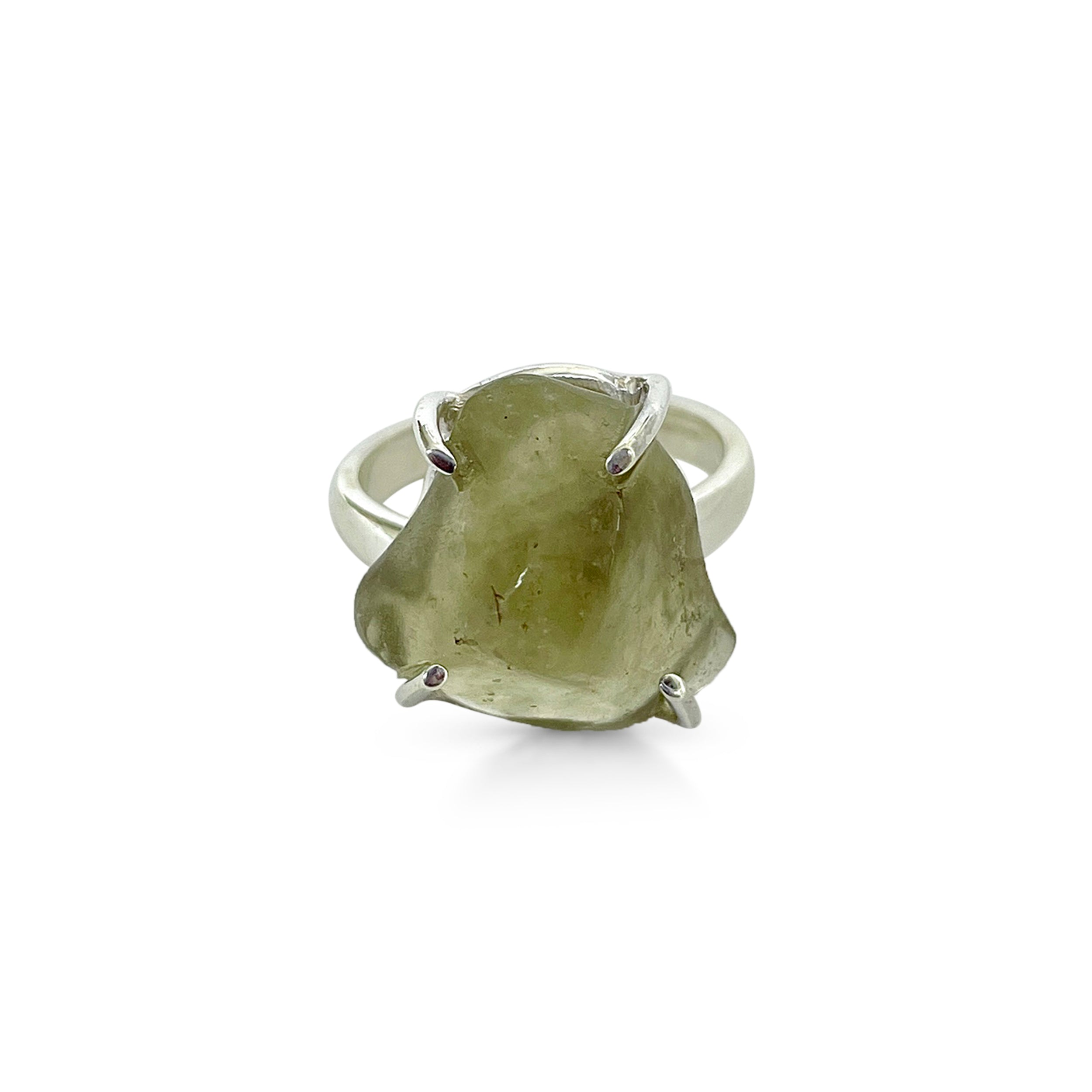 Libyan Desert Glass Ring-(LDG-2-5)