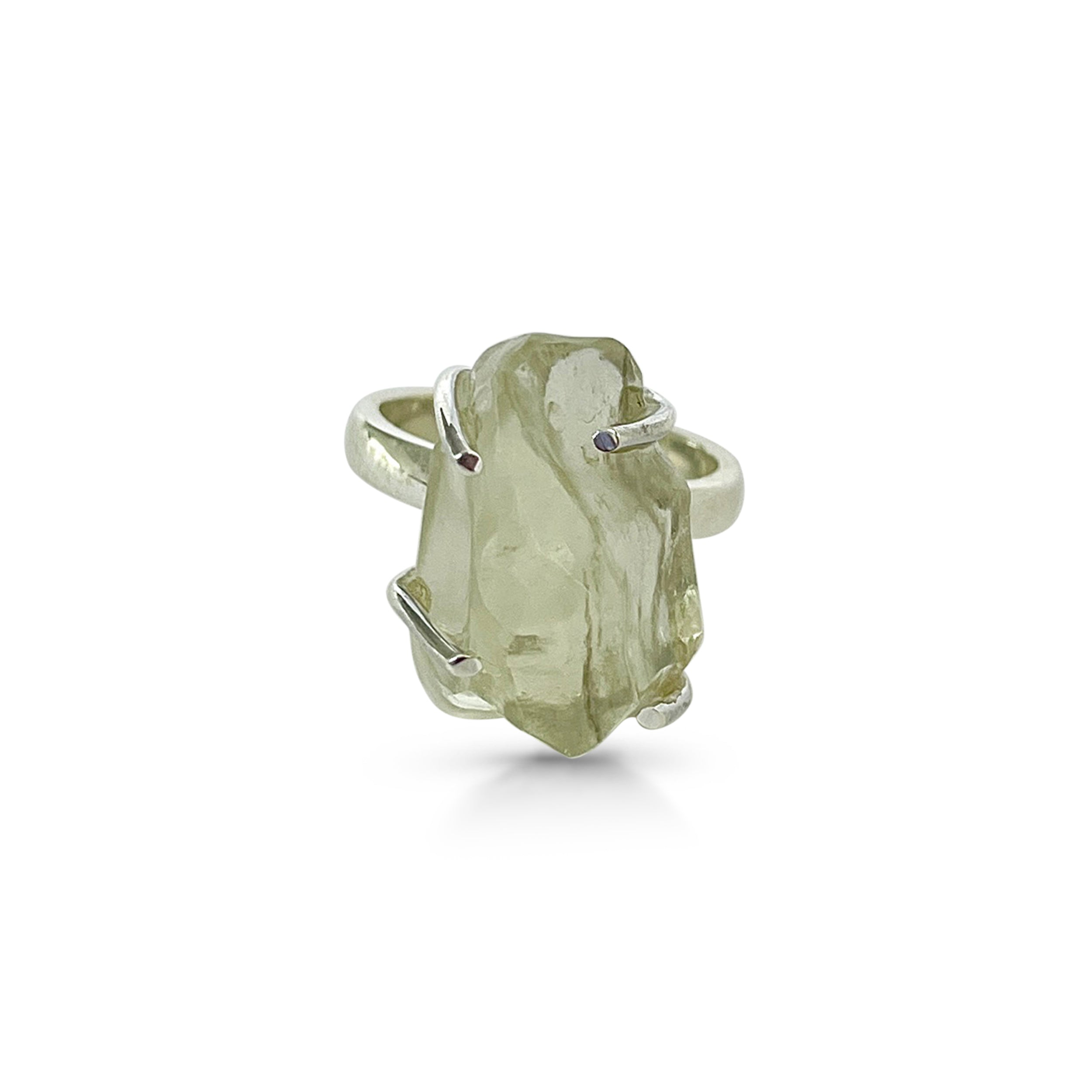 Libyan Desert Glass Ring-(LDG-2-51)