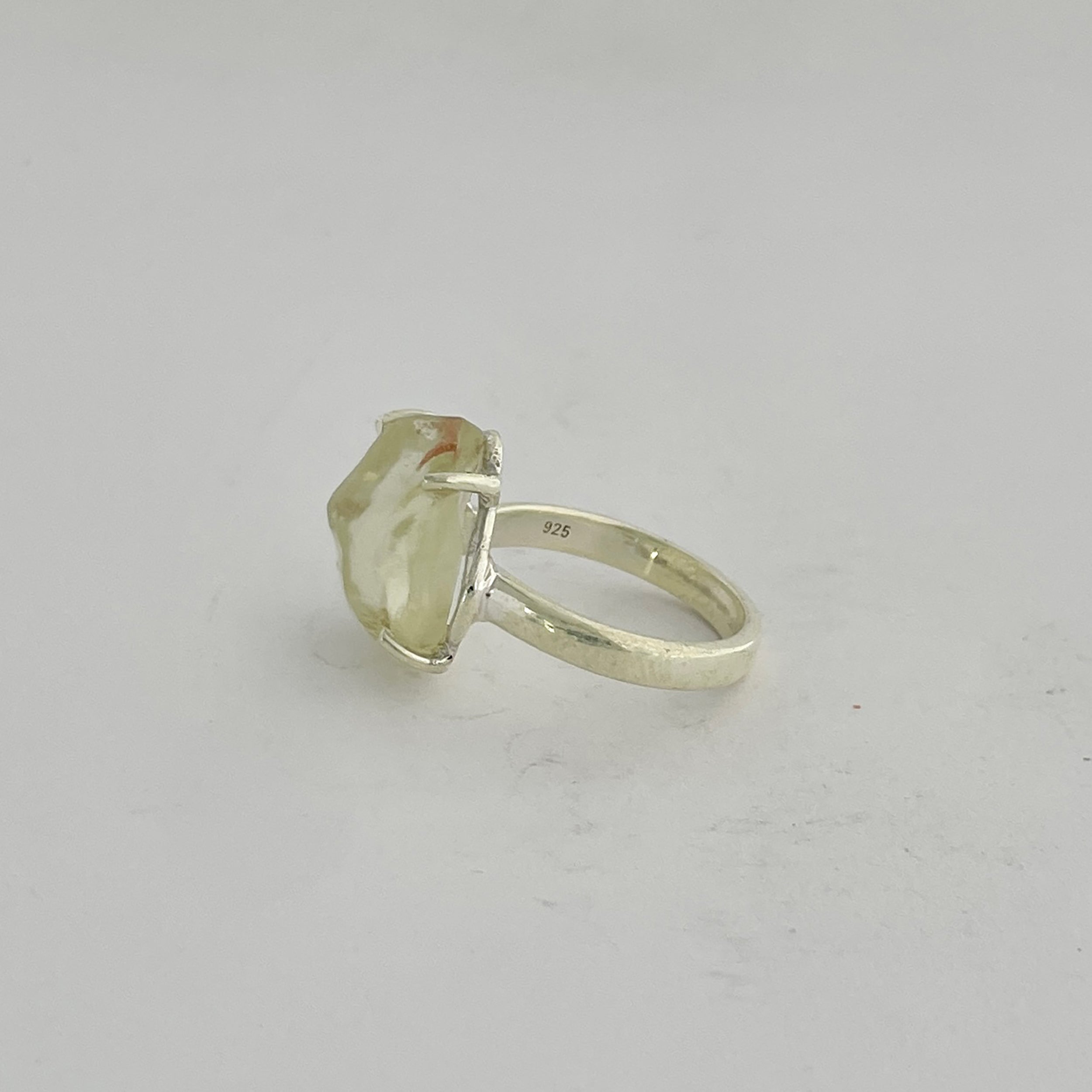 Libyan Desert Glass Ring-(LDG-2-53)