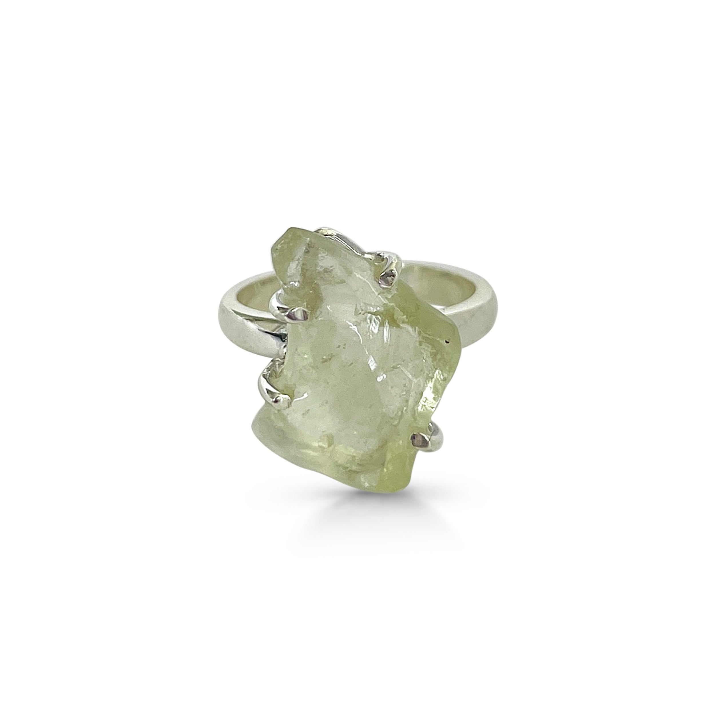 Libyan Desert Glass Ring-(LDG-2-56)