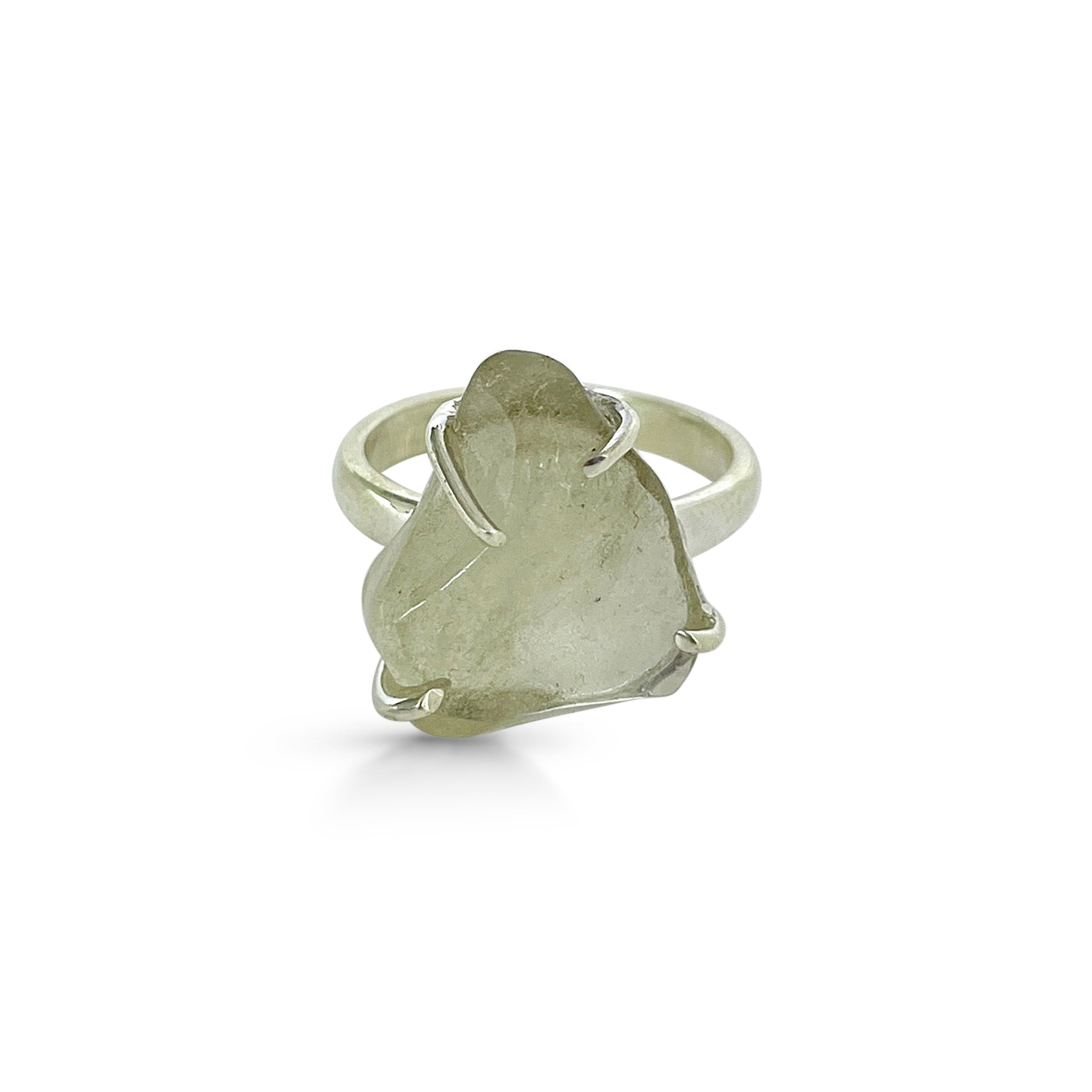 Libyan Desert Glass Ring-(LDG-2-57)