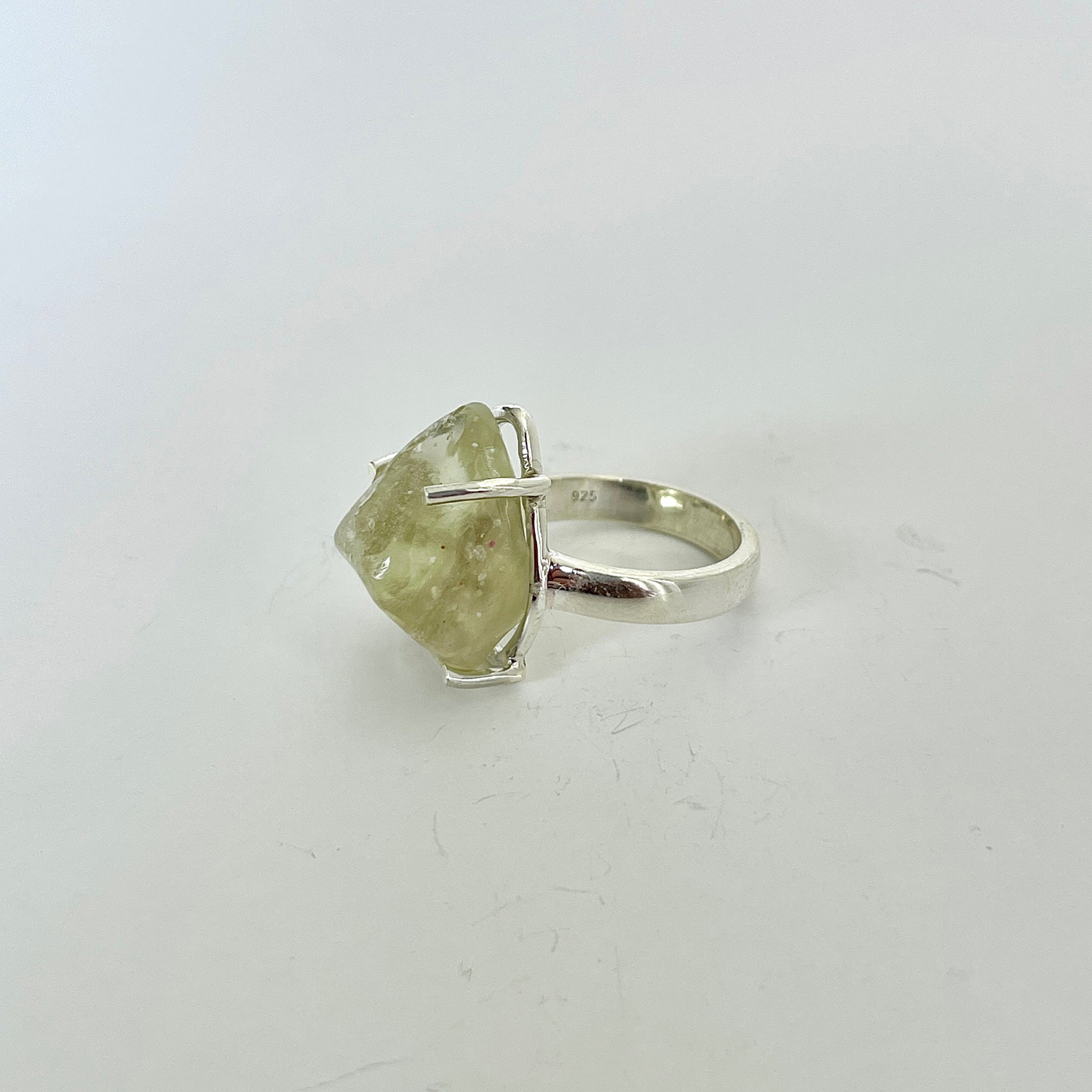 Libyan Desert Glass Ring-(LDG-2-64)
