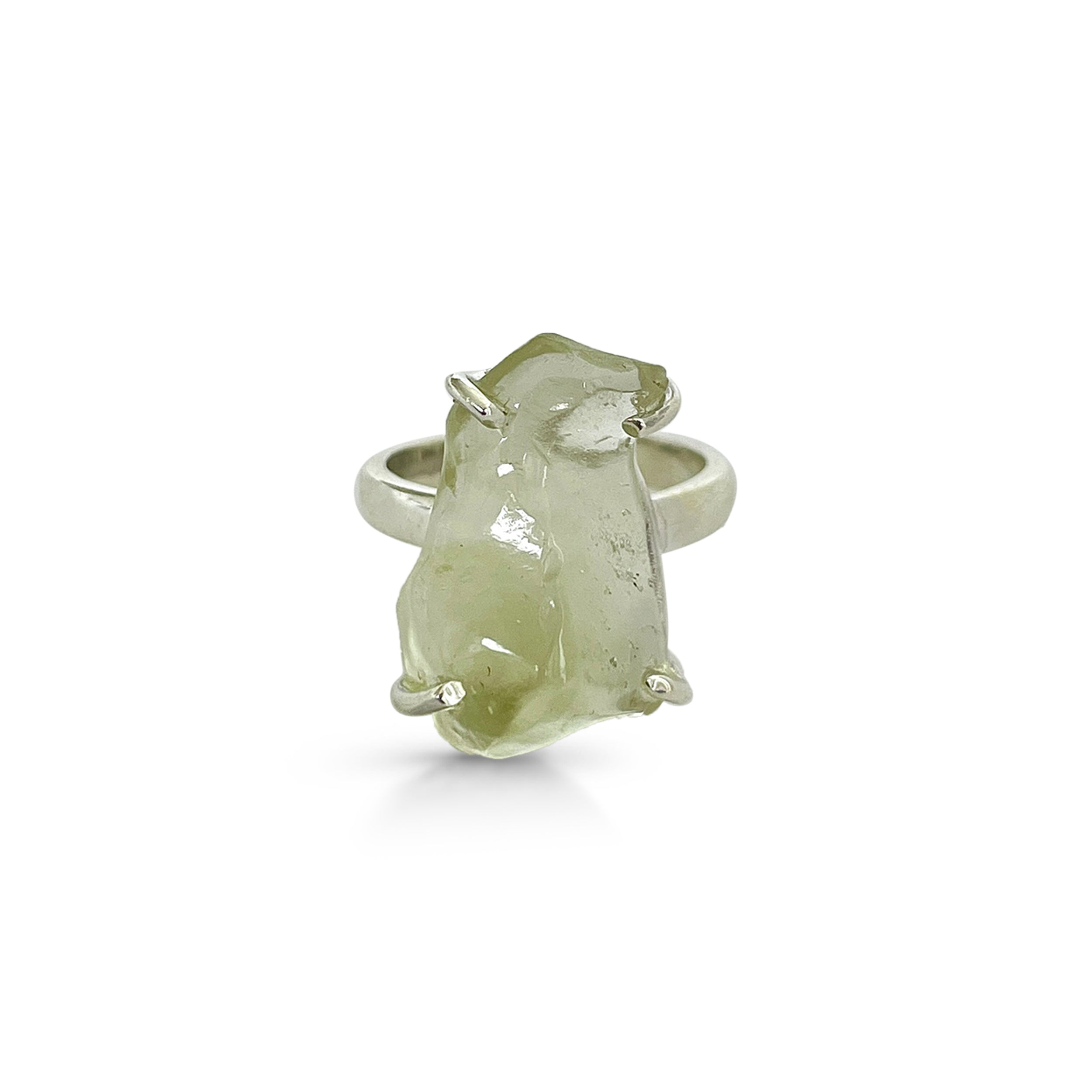 Libyan Desert Glass Ring-(LDG-2-7)