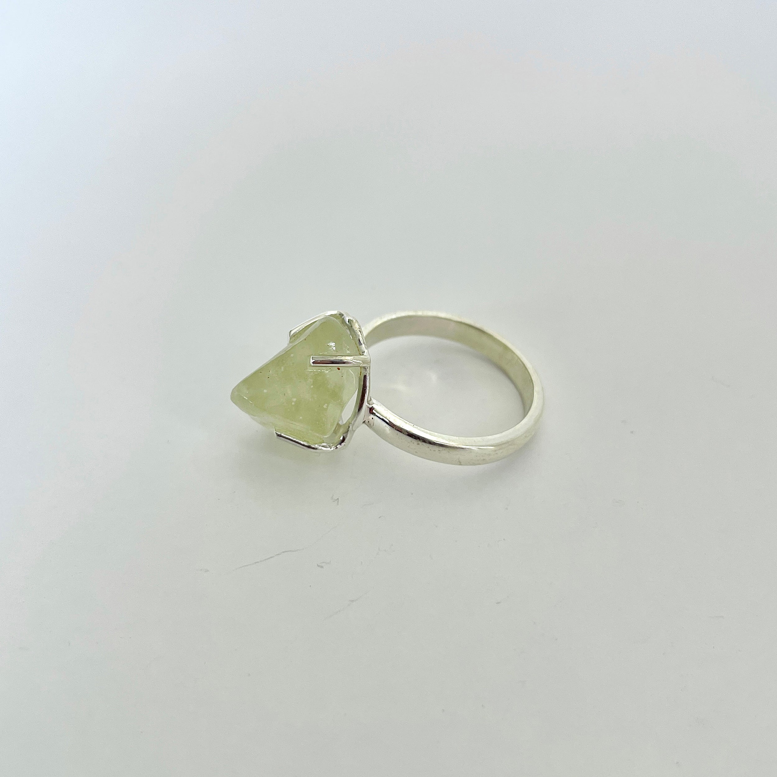 Libyan Desert Glass Ring-(LDG-2-8)