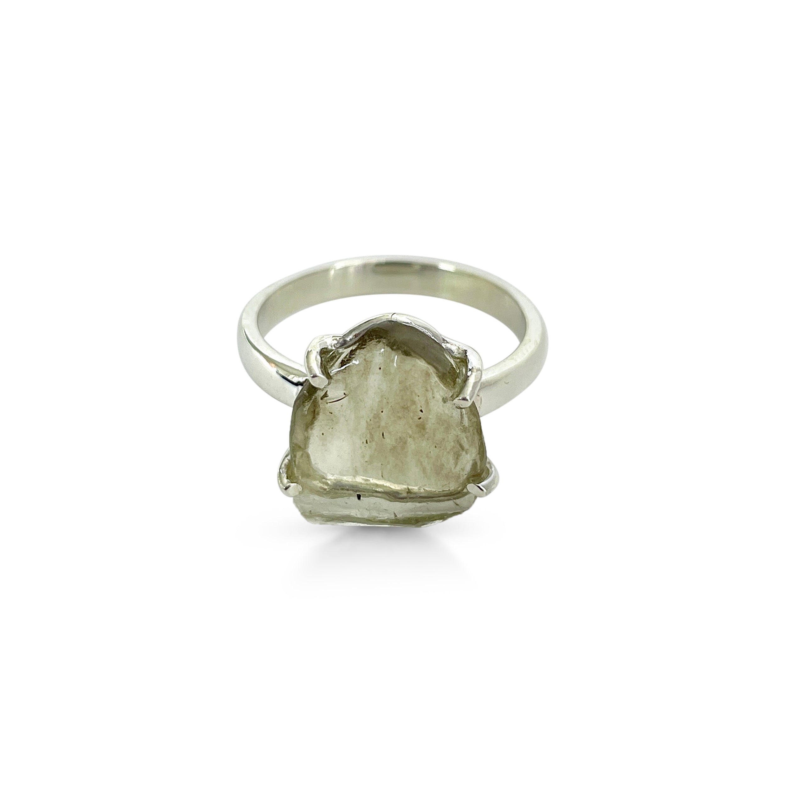 Libyan Desert Glass Ring-(LDG-2-9)