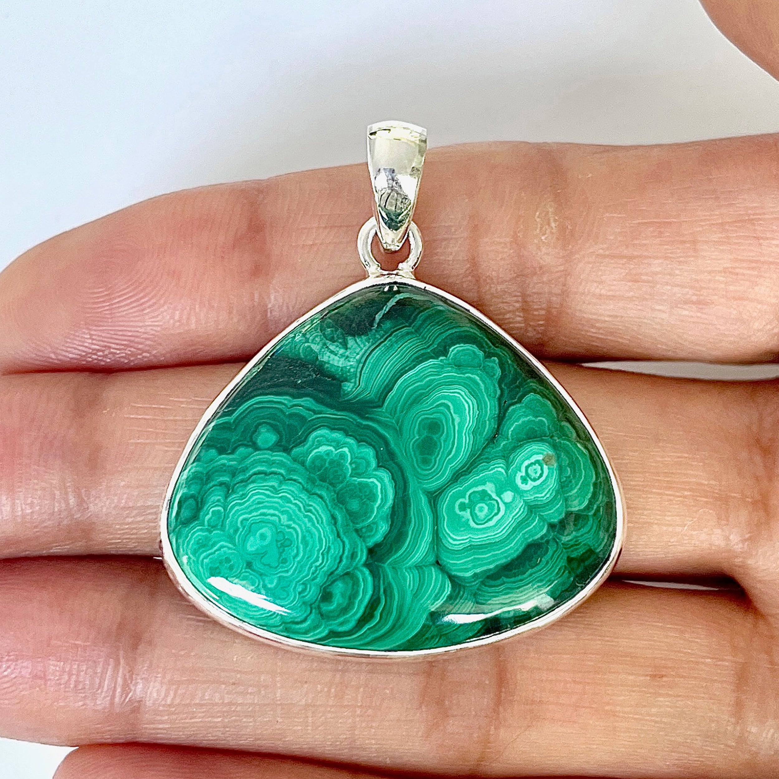 Malachite Pendant-(MLC-1-10)