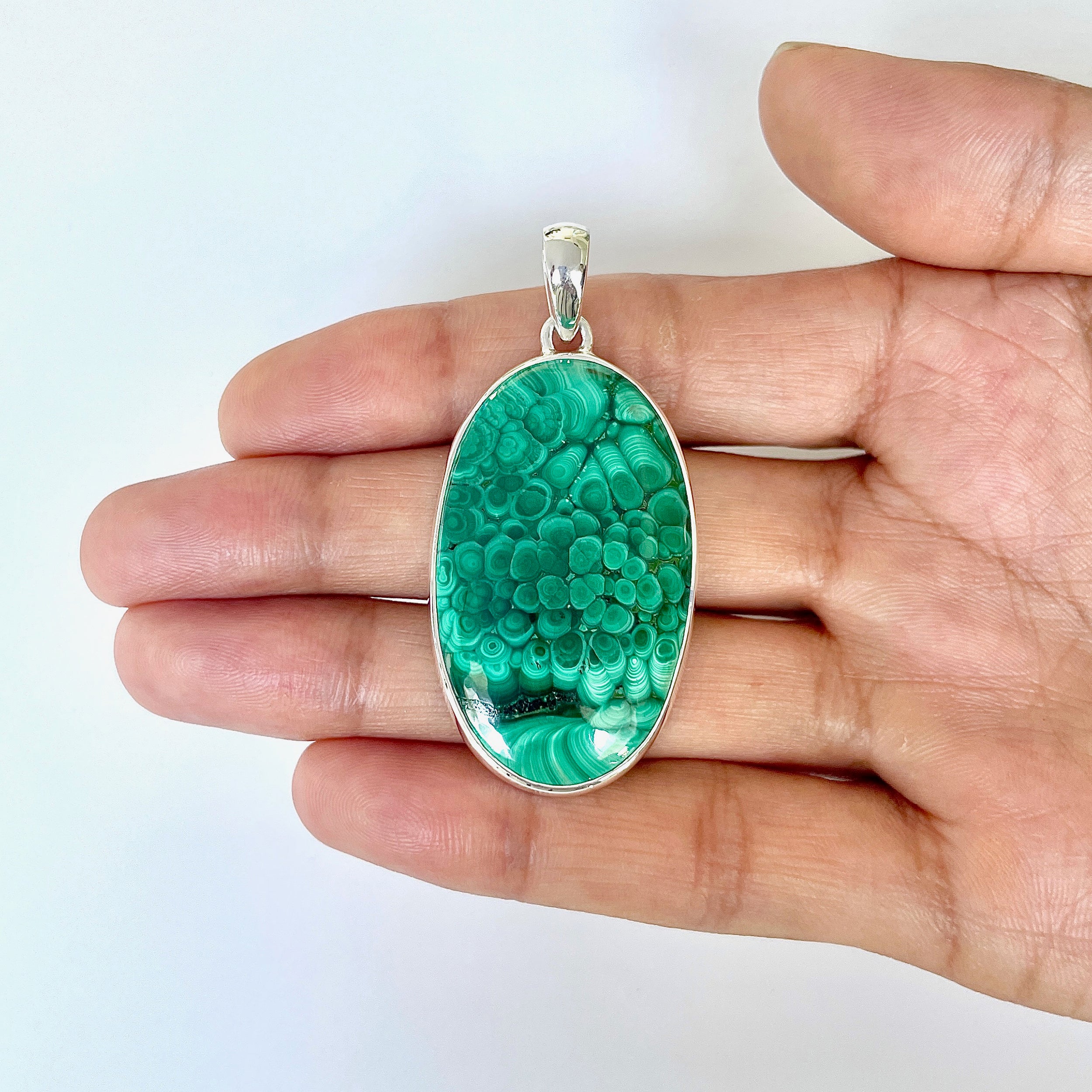 Malachite Pendant-(MLC-1-11)