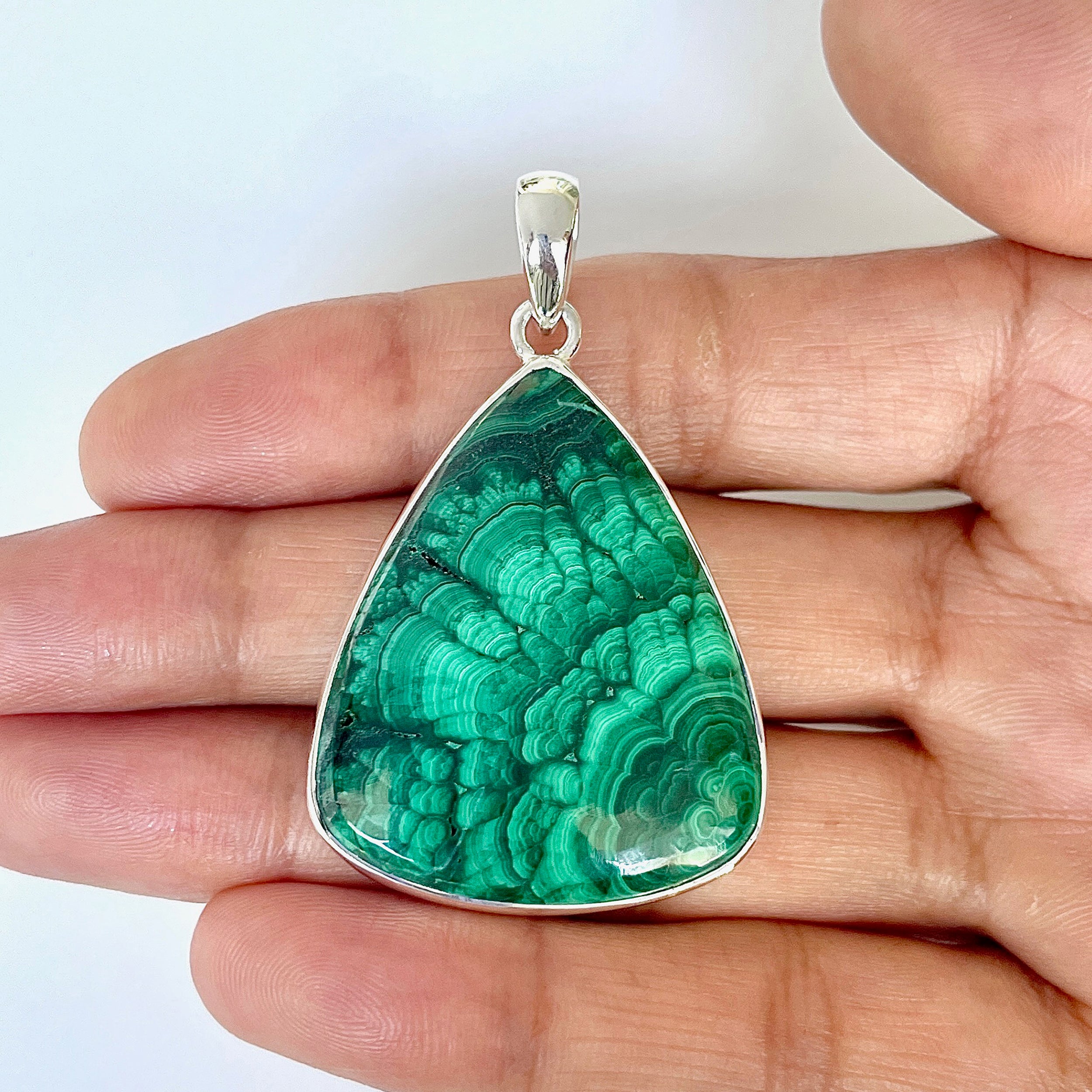 Malachite Pendant-(MLC-1-13)