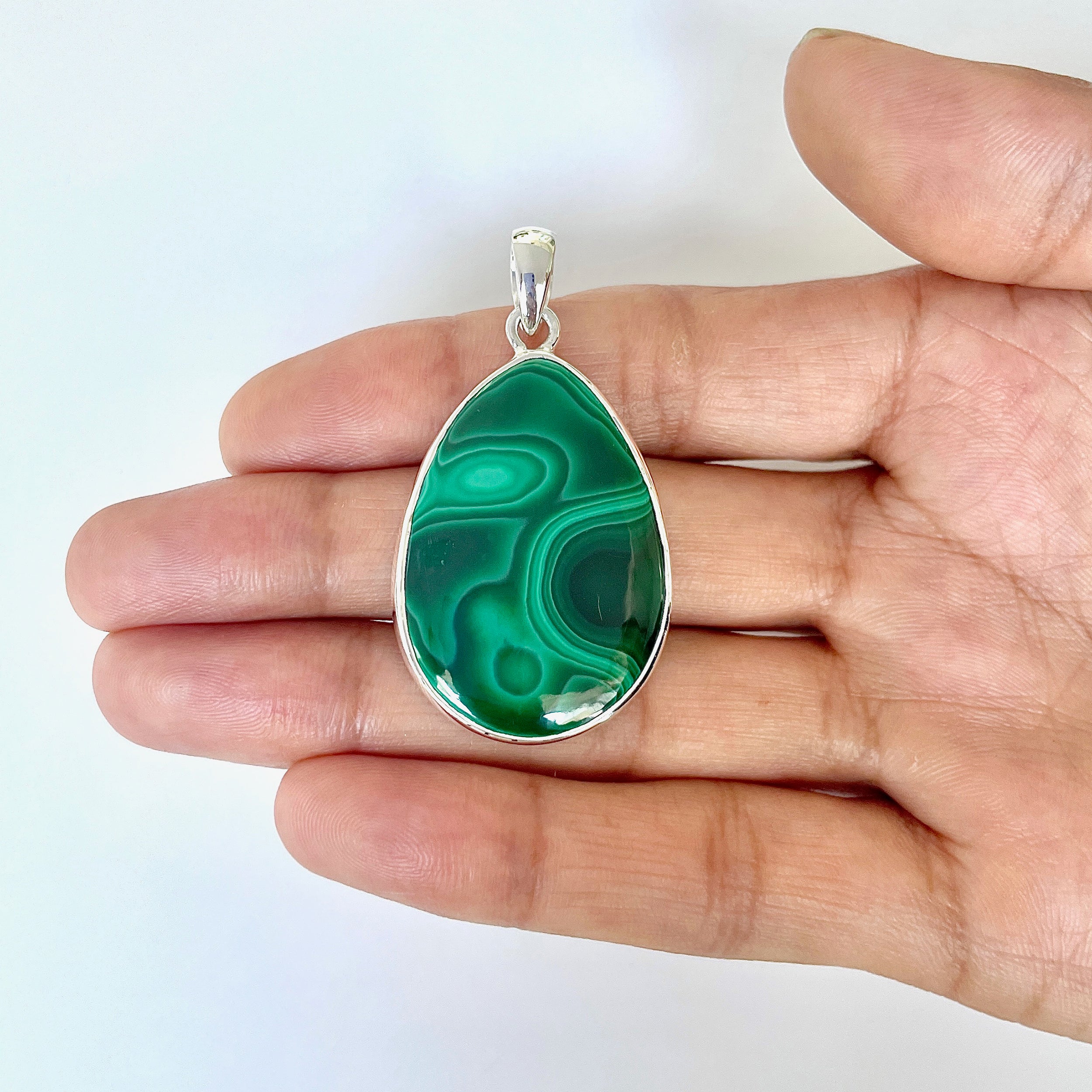 Malachite Pendant-(MLC-1-14)