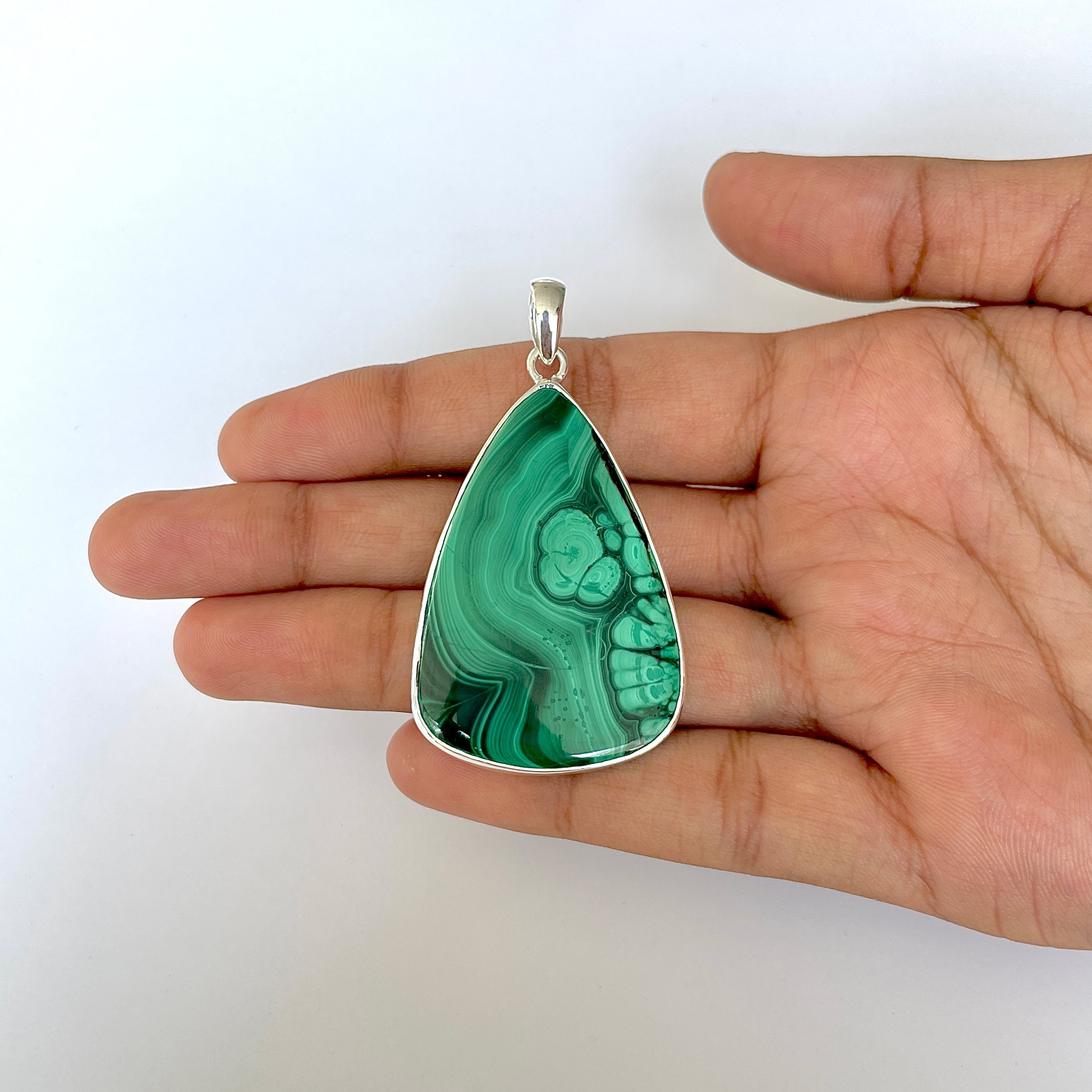 Malachite Pendant-(MLC-1-15)
