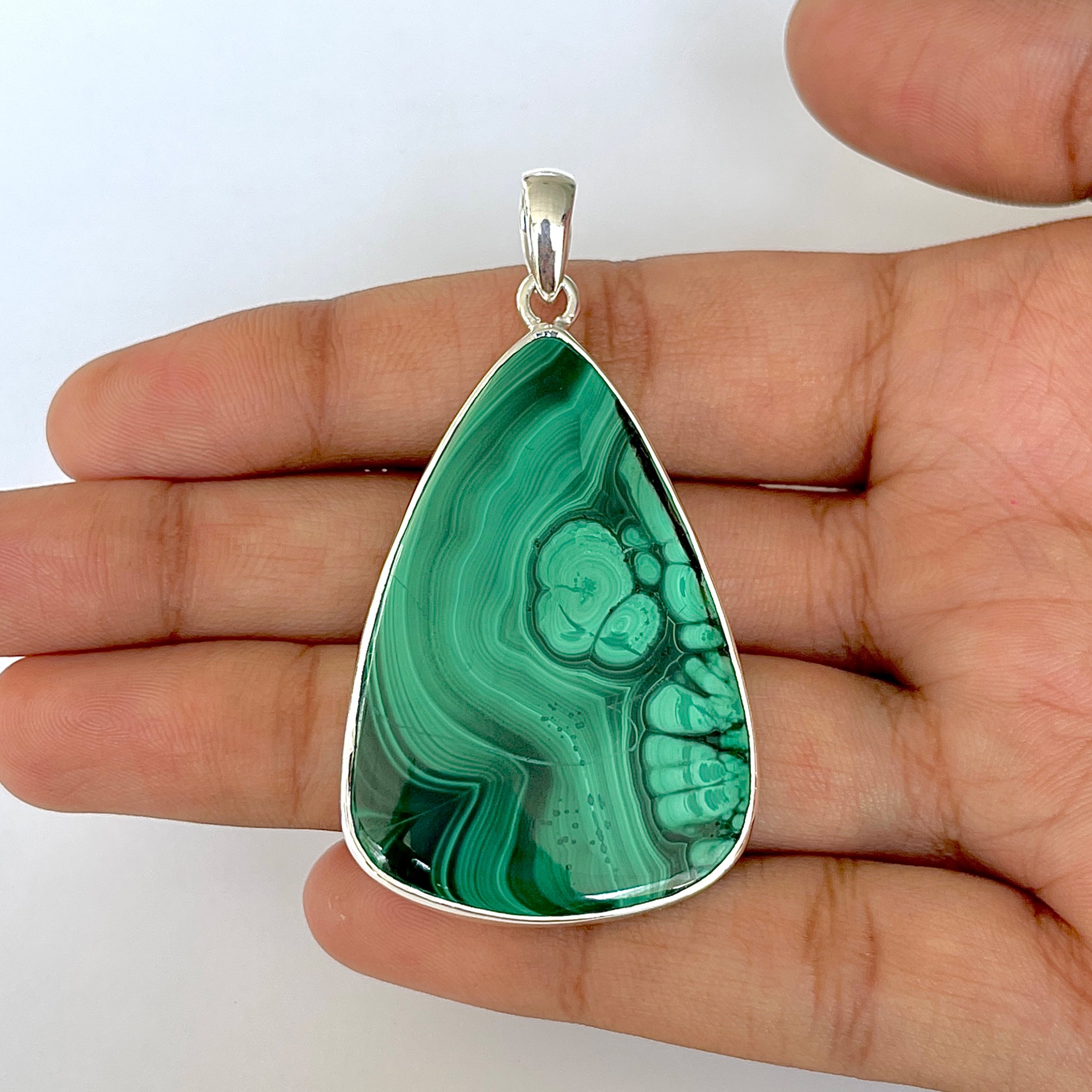 Malachite Pendant-(MLC-1-15)