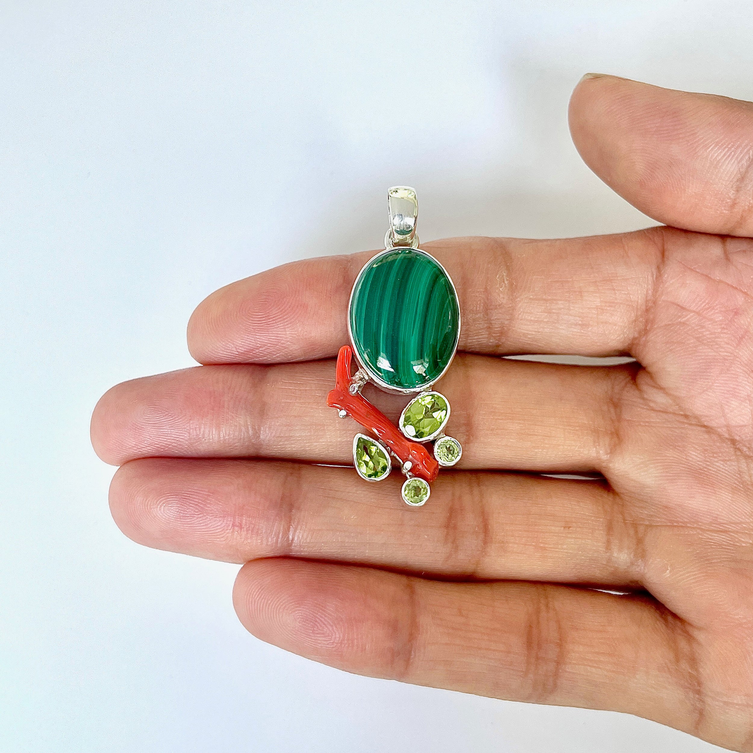 Malachite Pendant-(MLC-1-2)