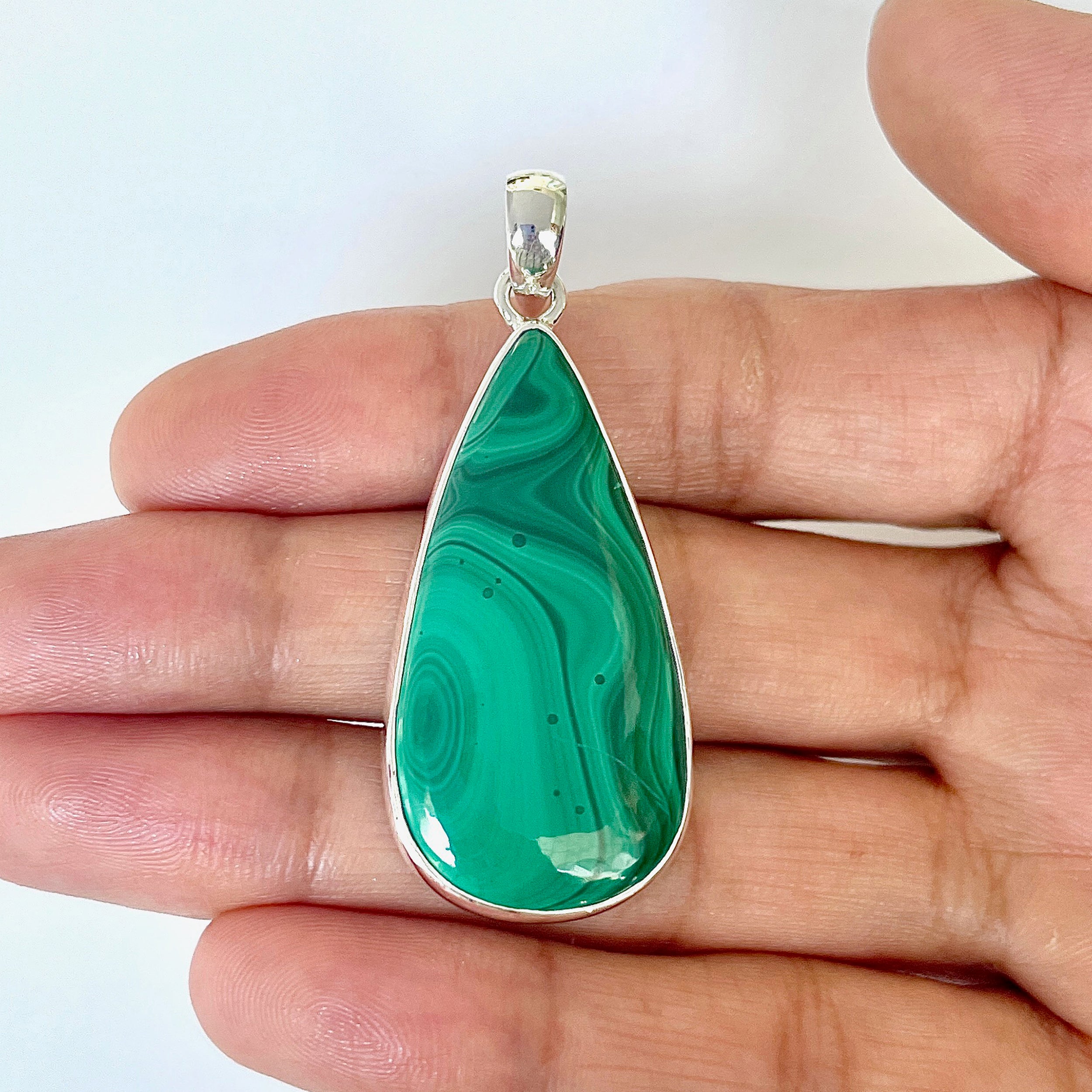 Malachite Pendant-(MLC-1-21)
