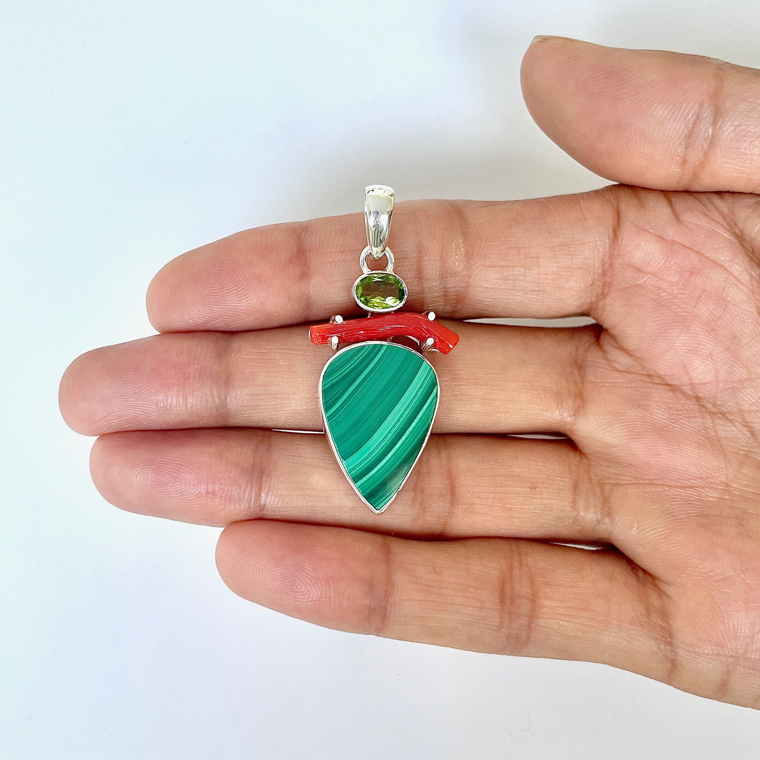 Malachite Pendant-(MLC-1-24)