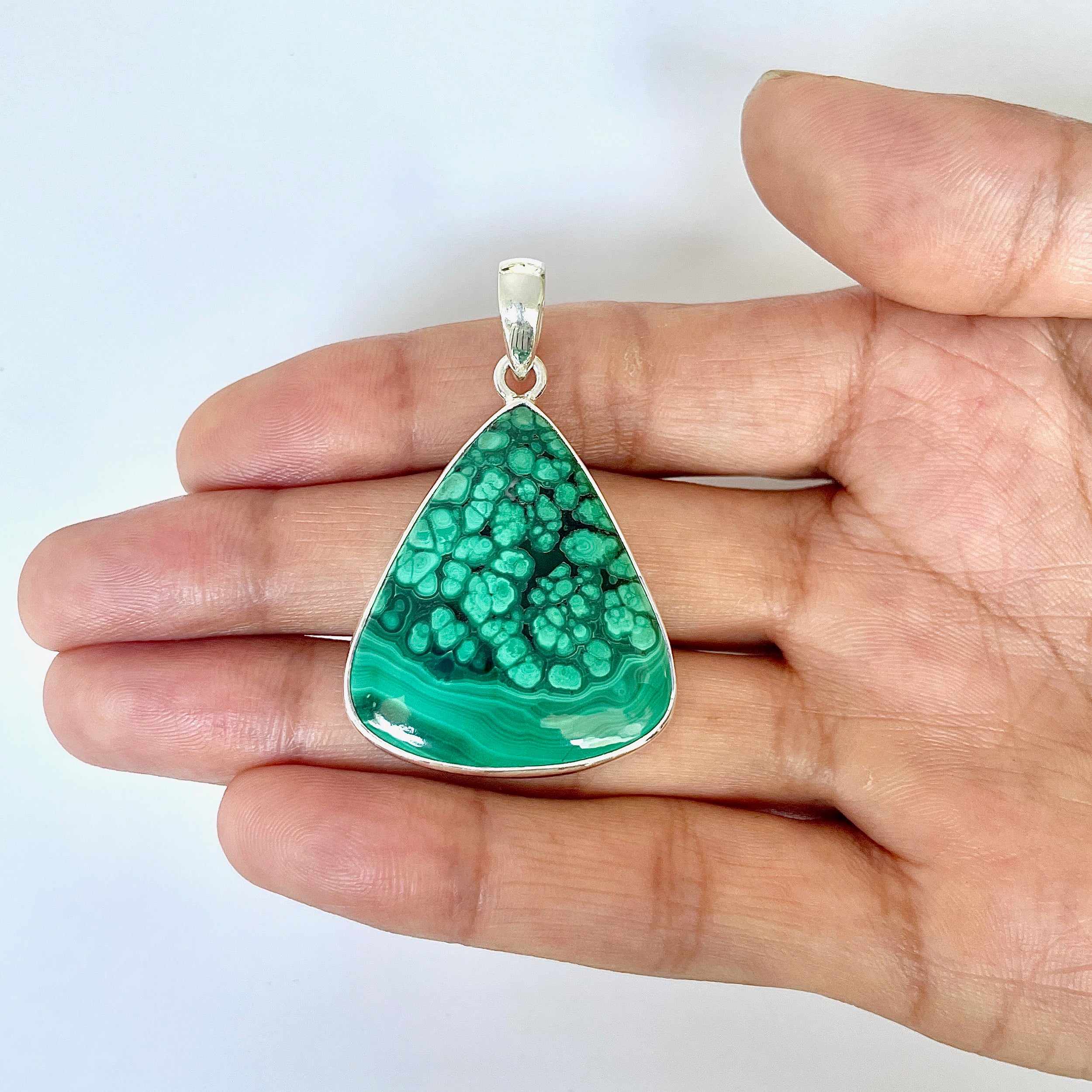 Malachite Pendant-(MLC-1-25)