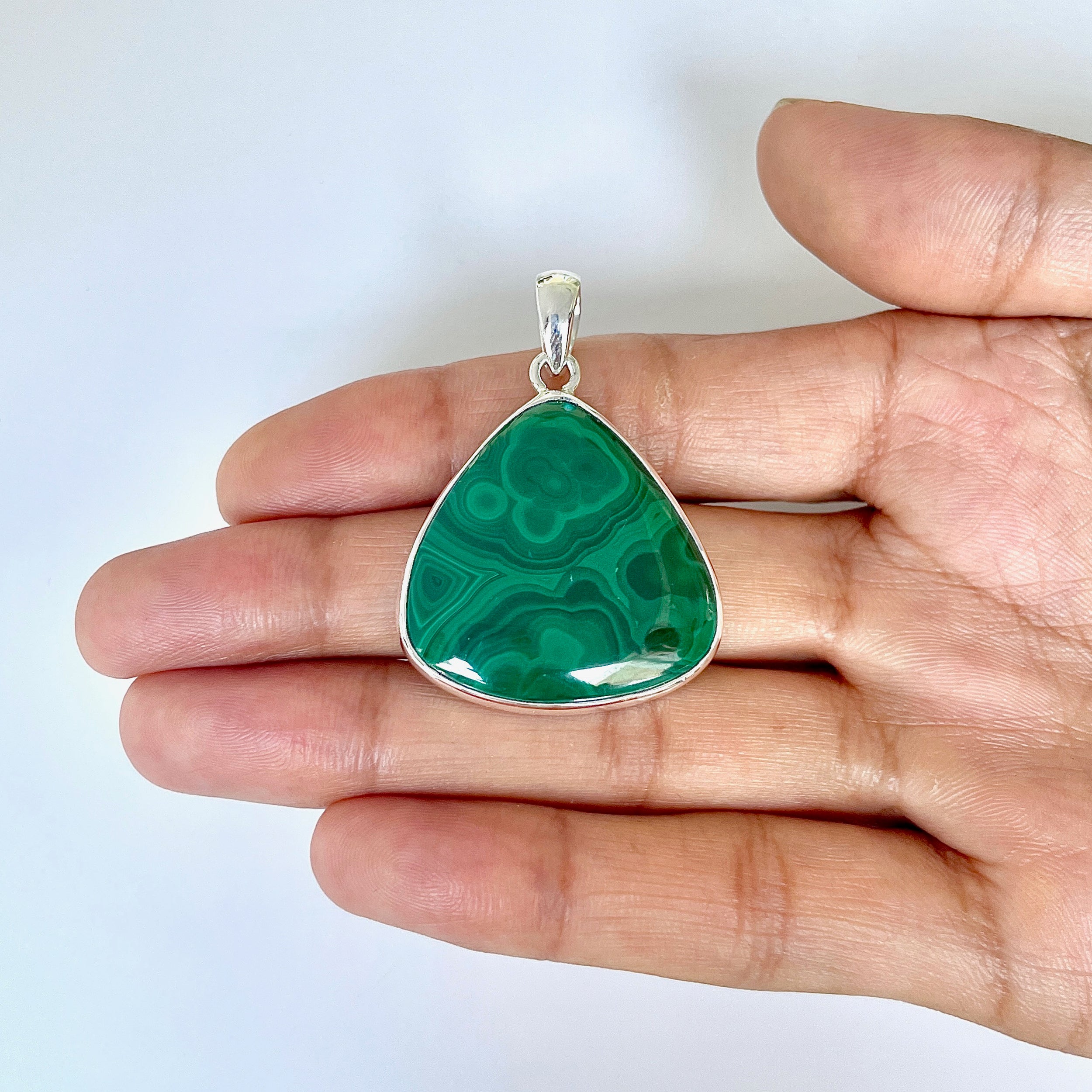 Malachite Pendant-(MLC-1-27)