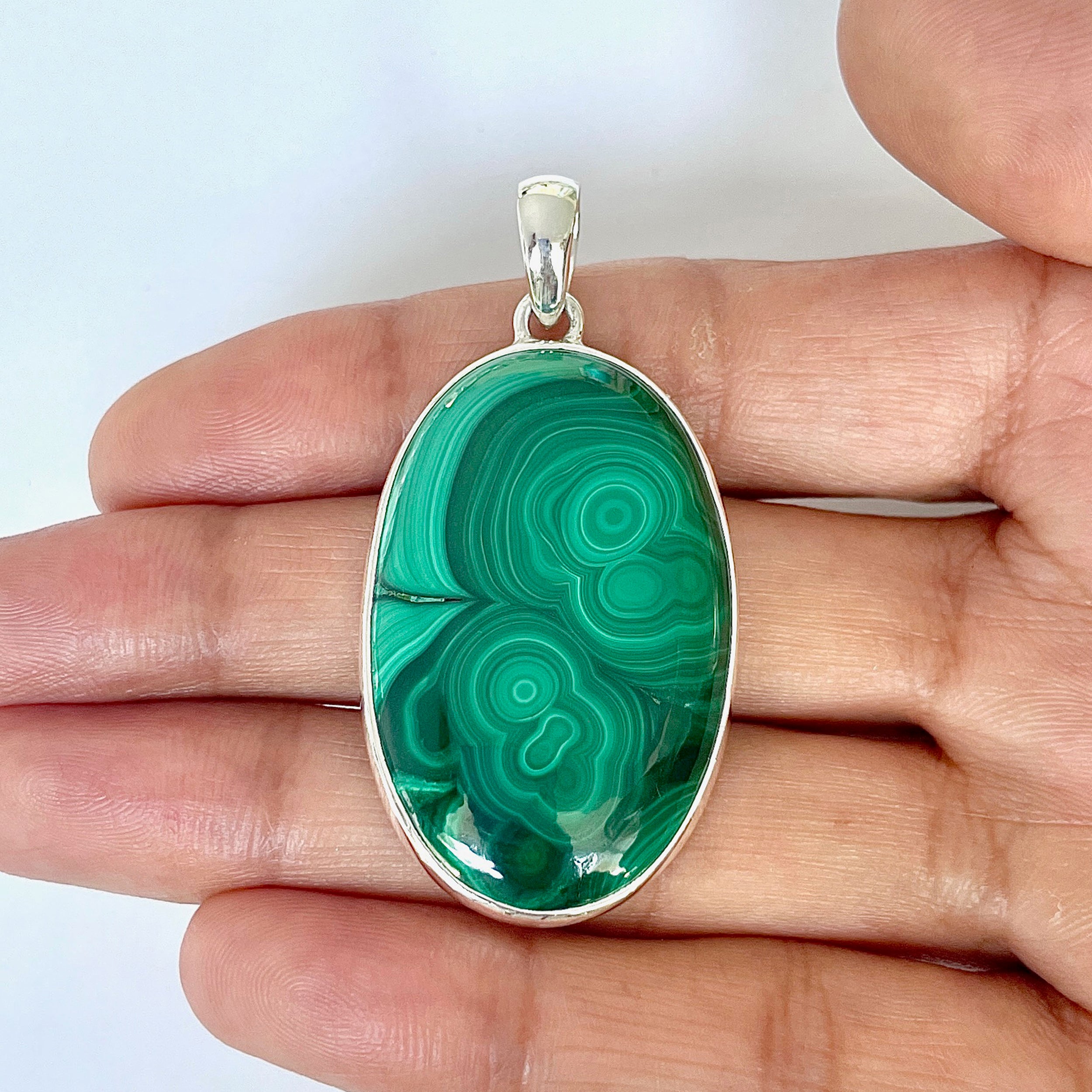 Malachite Pendant-(MLC-1-28)