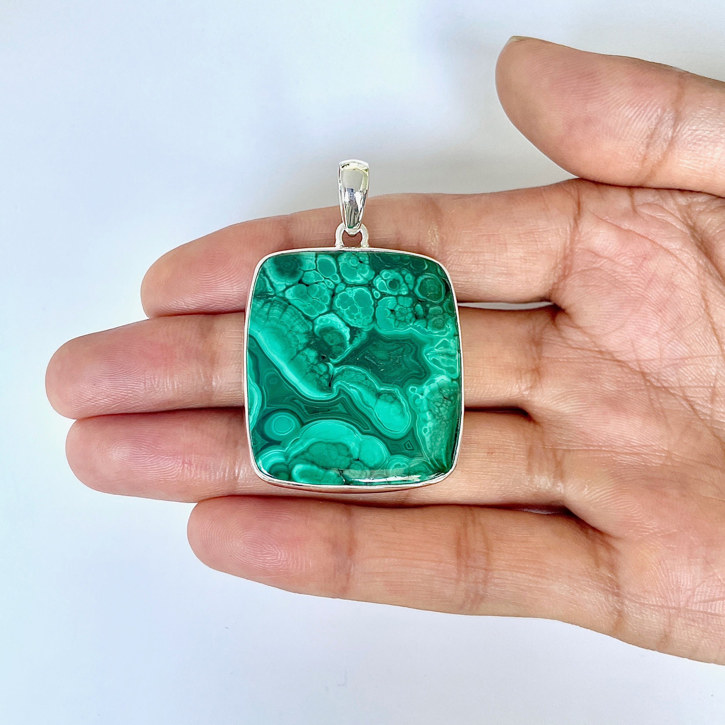 Malachite Pendant-(MLC-1-29)