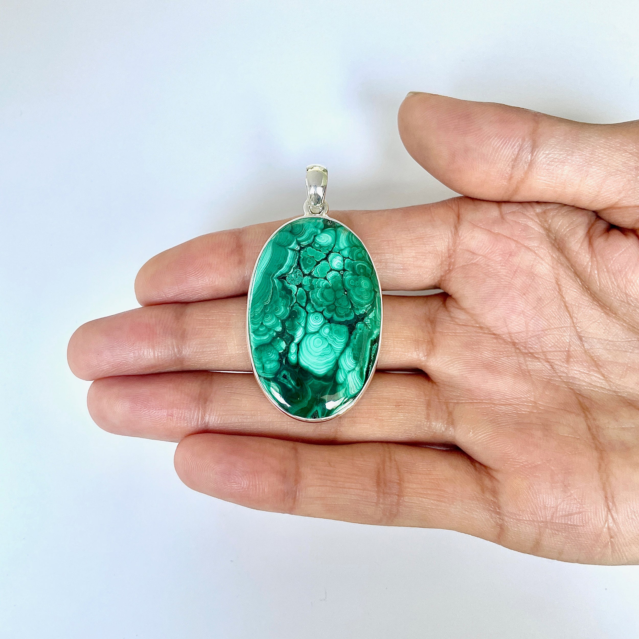 Malachite Pendant-(MLC-1-30)