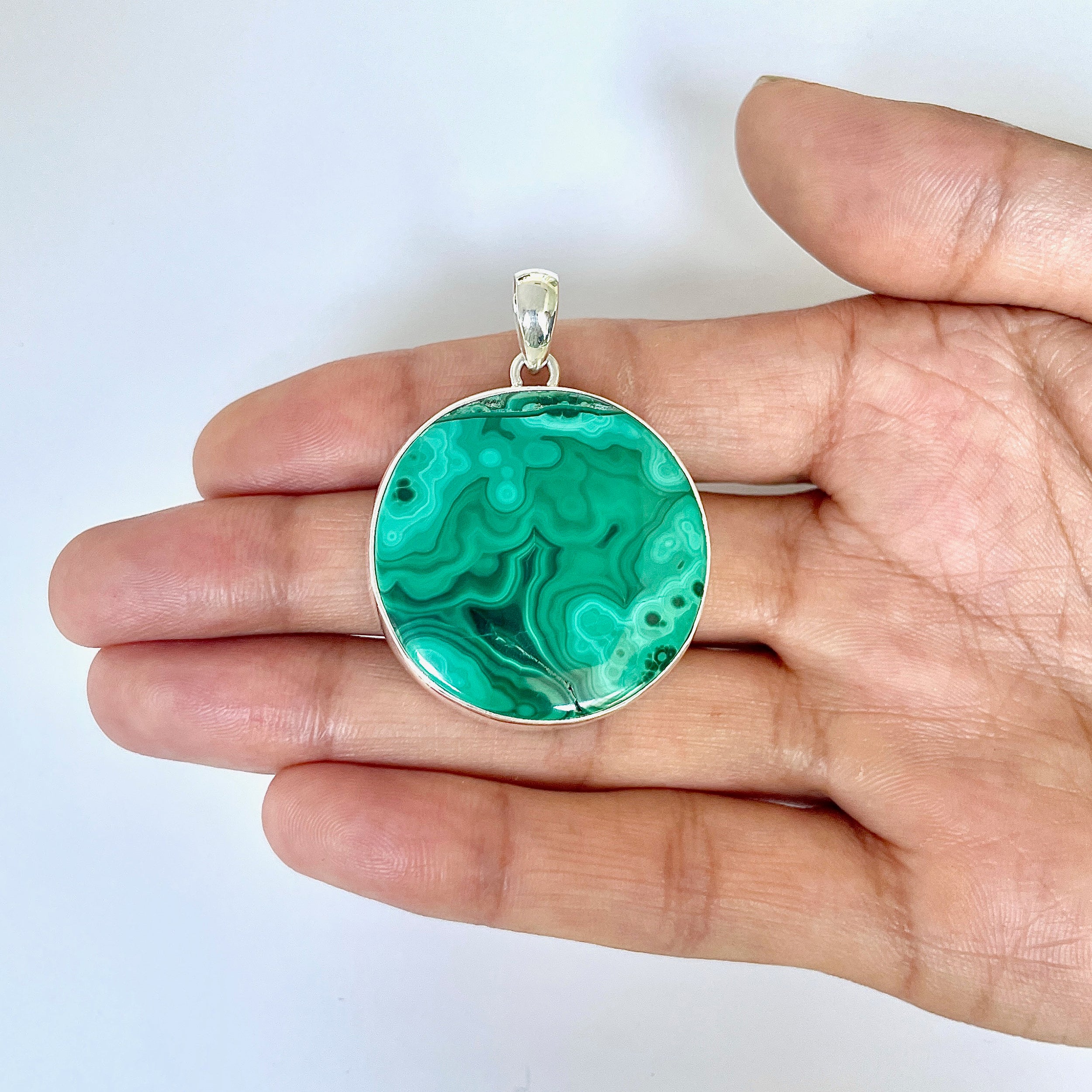 Malachite Pendant-(MLC-1-31)