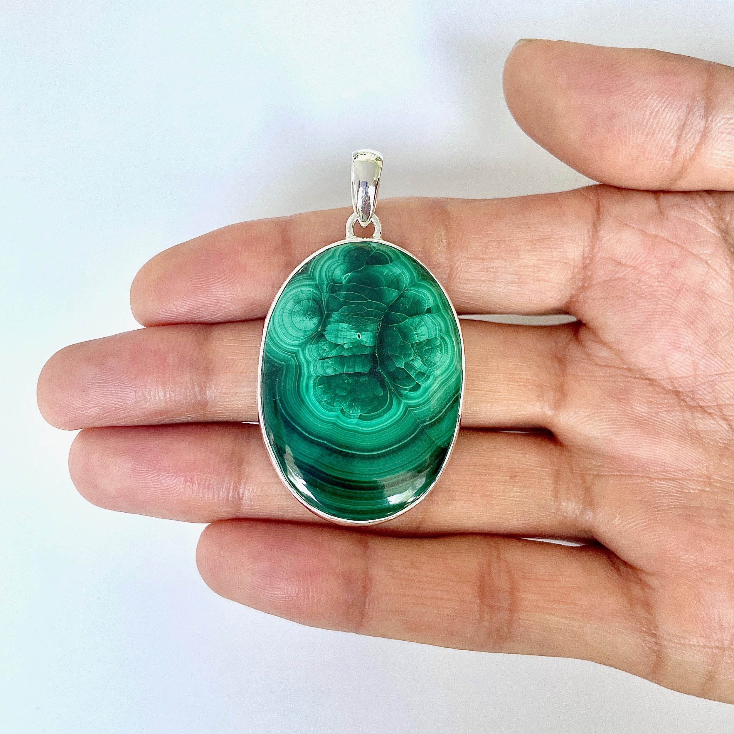 Malachite Pendant-(MLC-1-33)