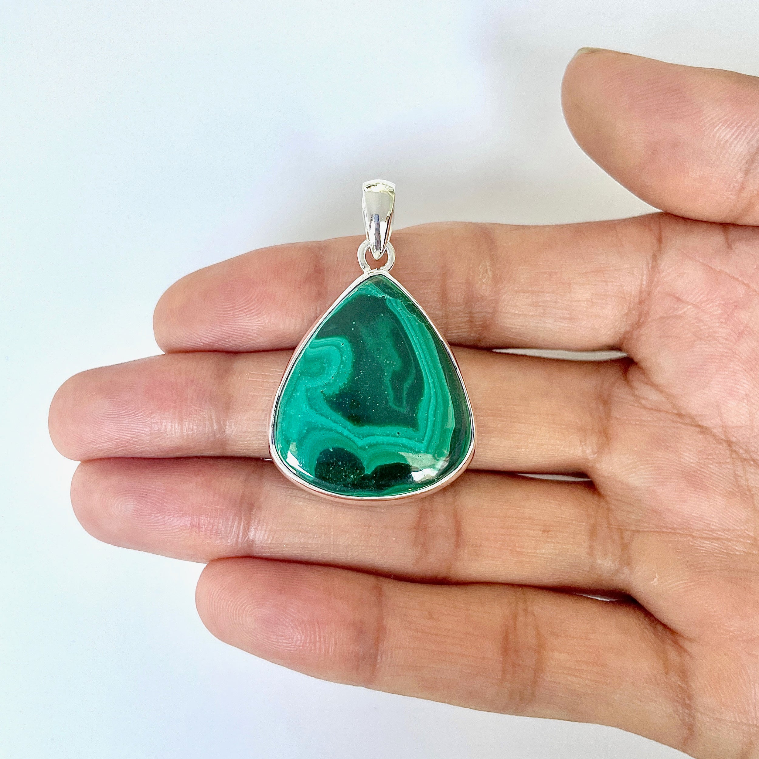 Malachite Pendant-(MLC-1-34)