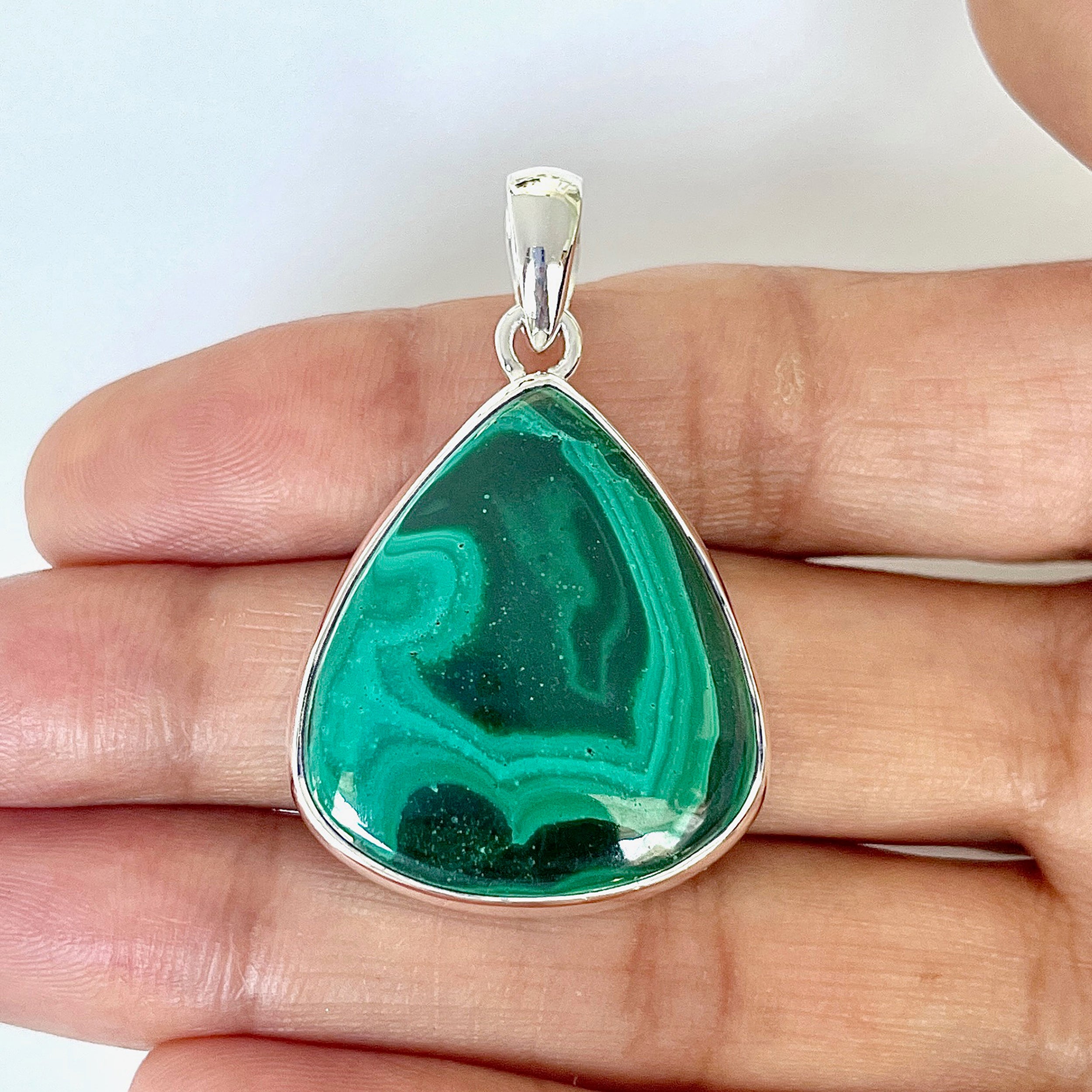 Malachite Pendant-(MLC-1-34)