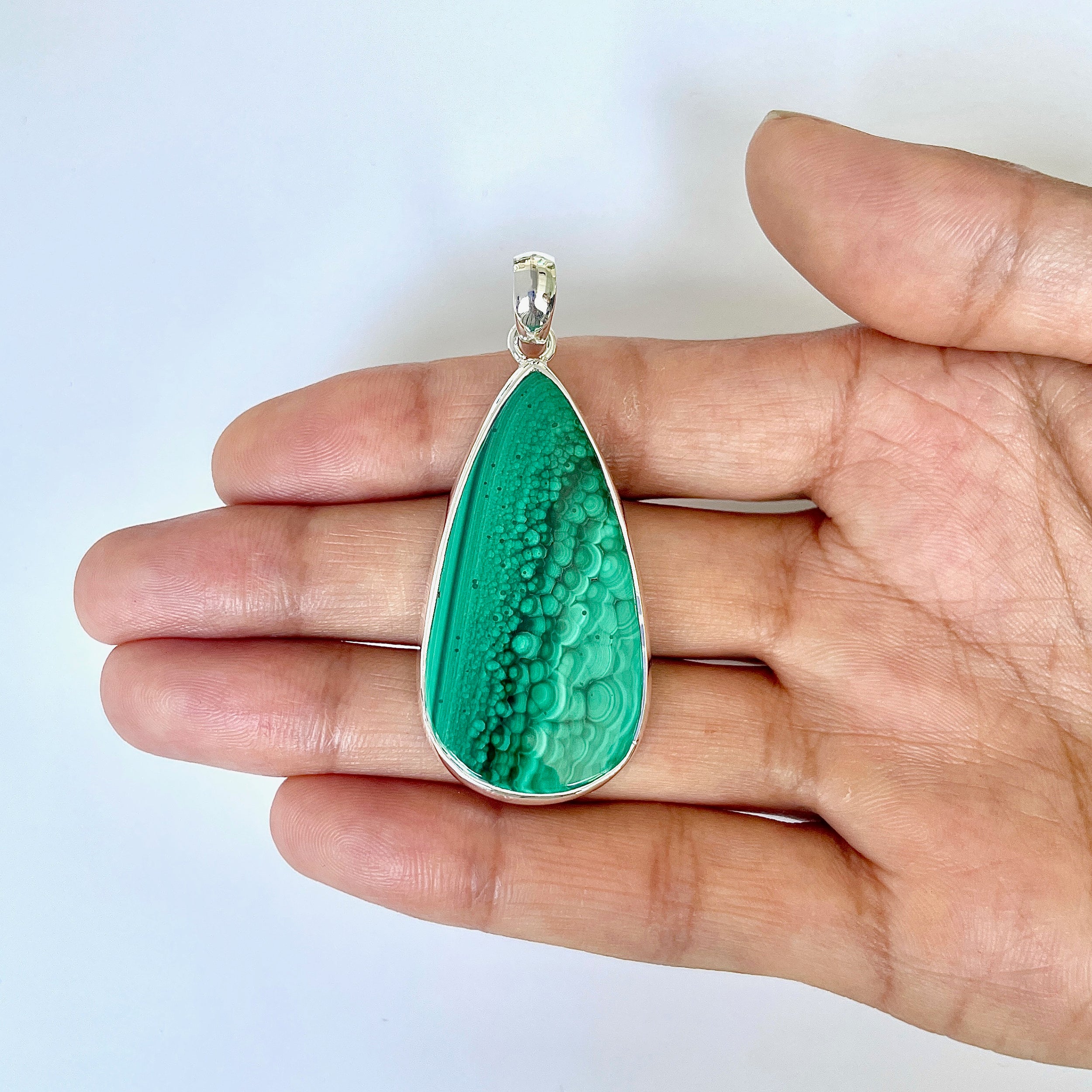 Malachite Pendant-(MLC-1-40)