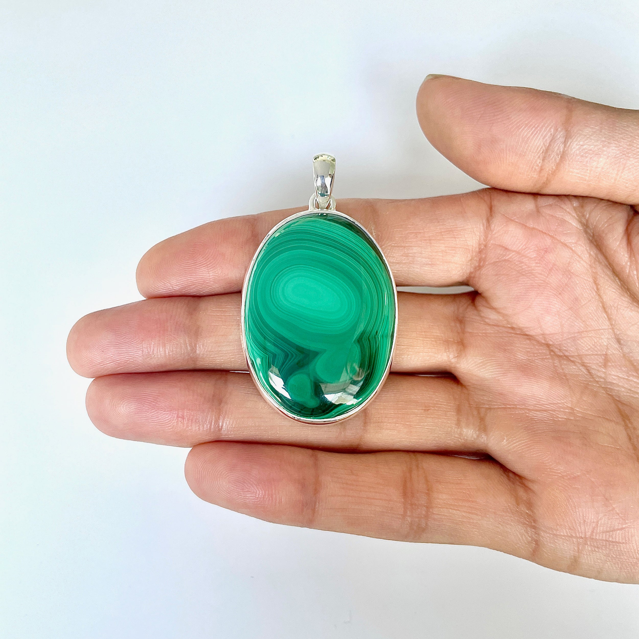 Malachite Pendant-(MLC-1-41)