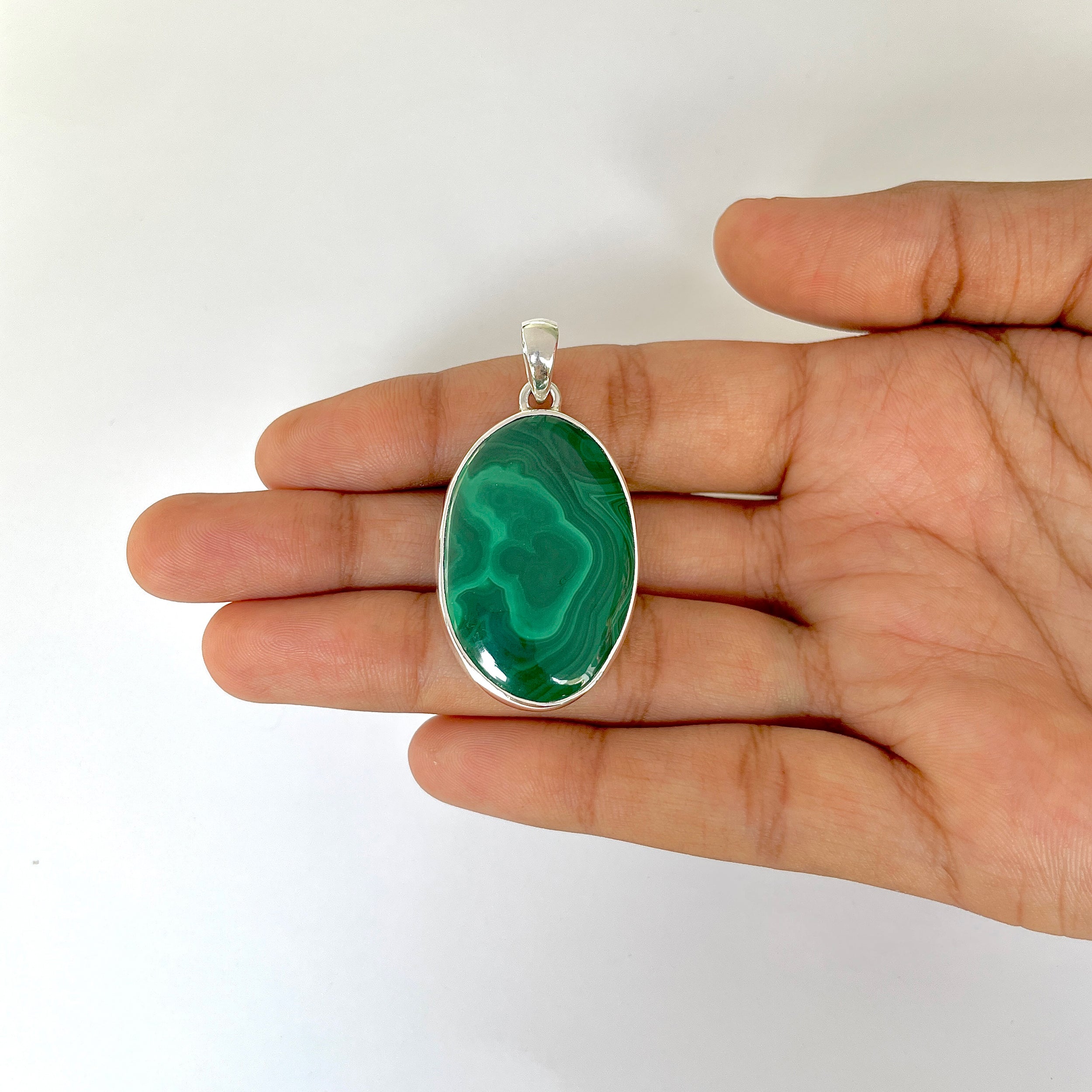 Malachite Pendant-(MLC-1-43)