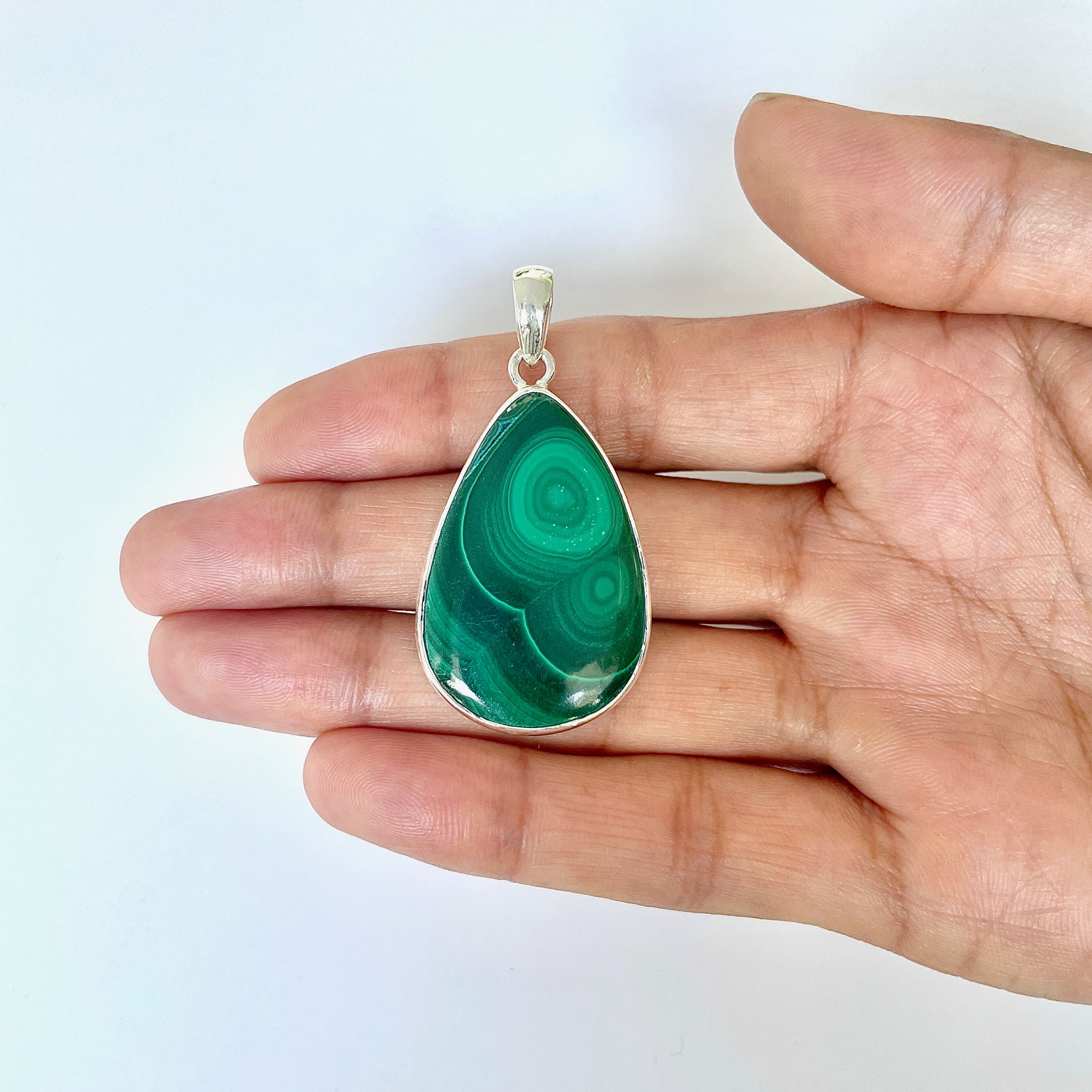 Malachite Pendant-(MLC-1-45)