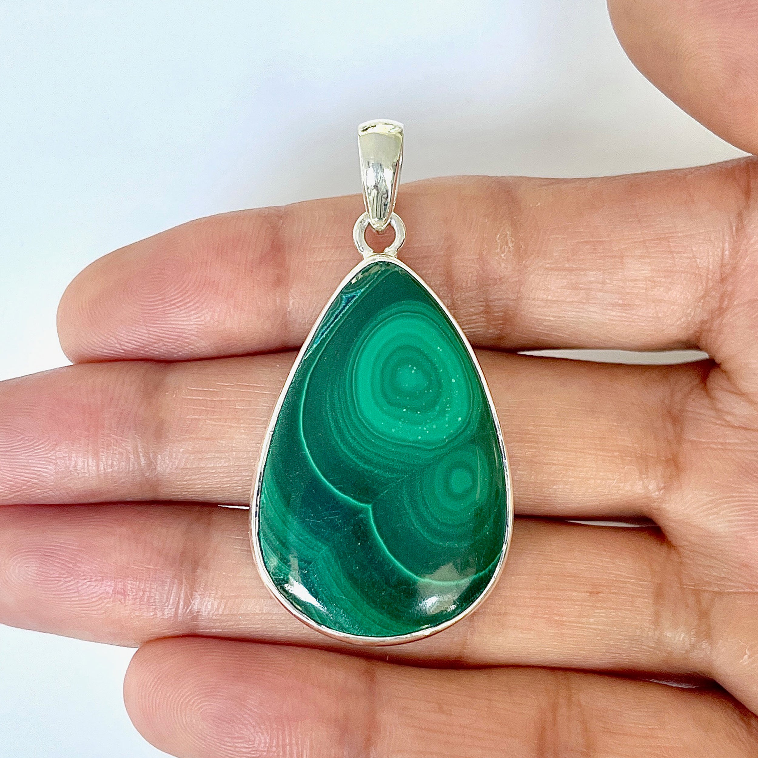 Malachite Pendant-(MLC-1-45)