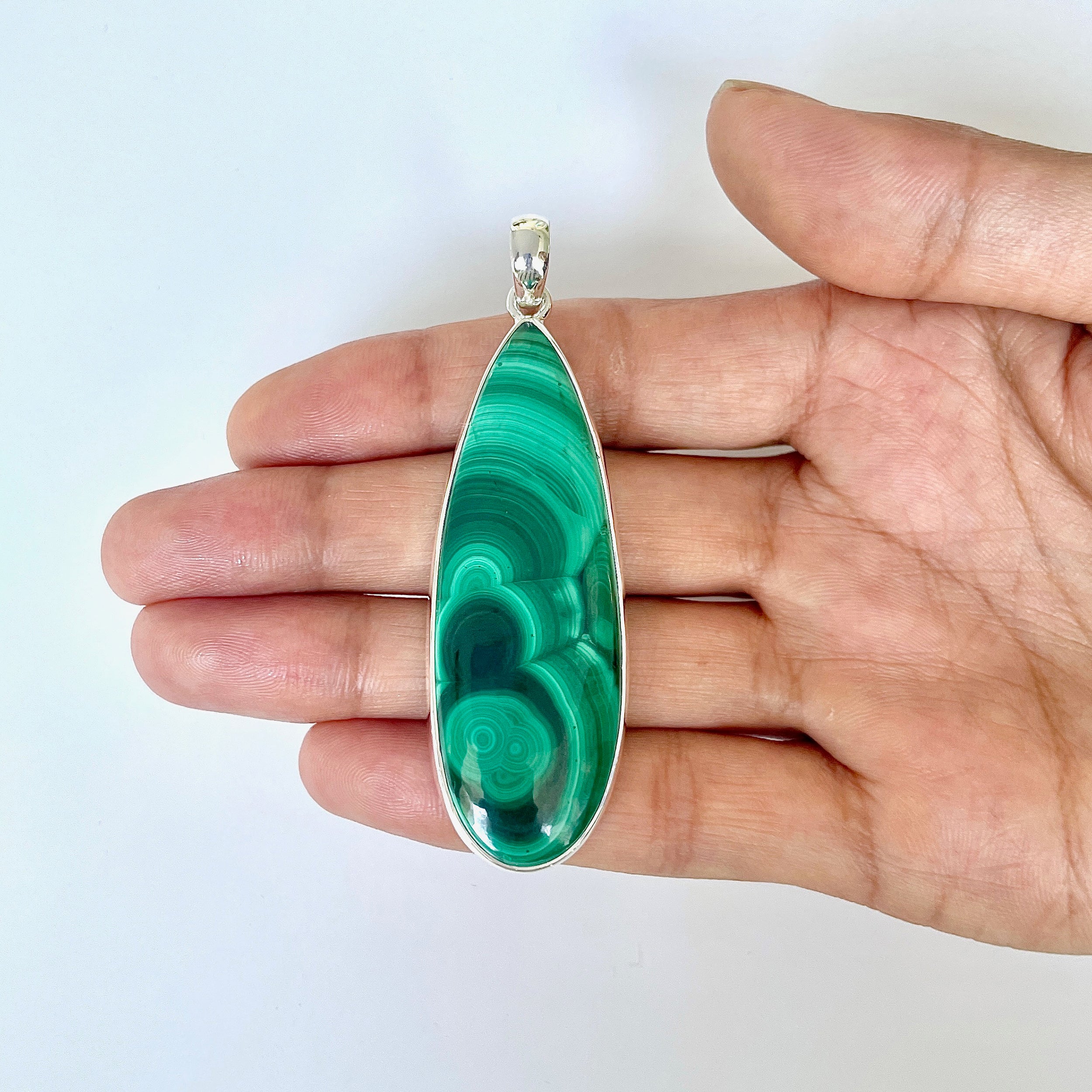 Malachite Pendant-(MLC-1-47)