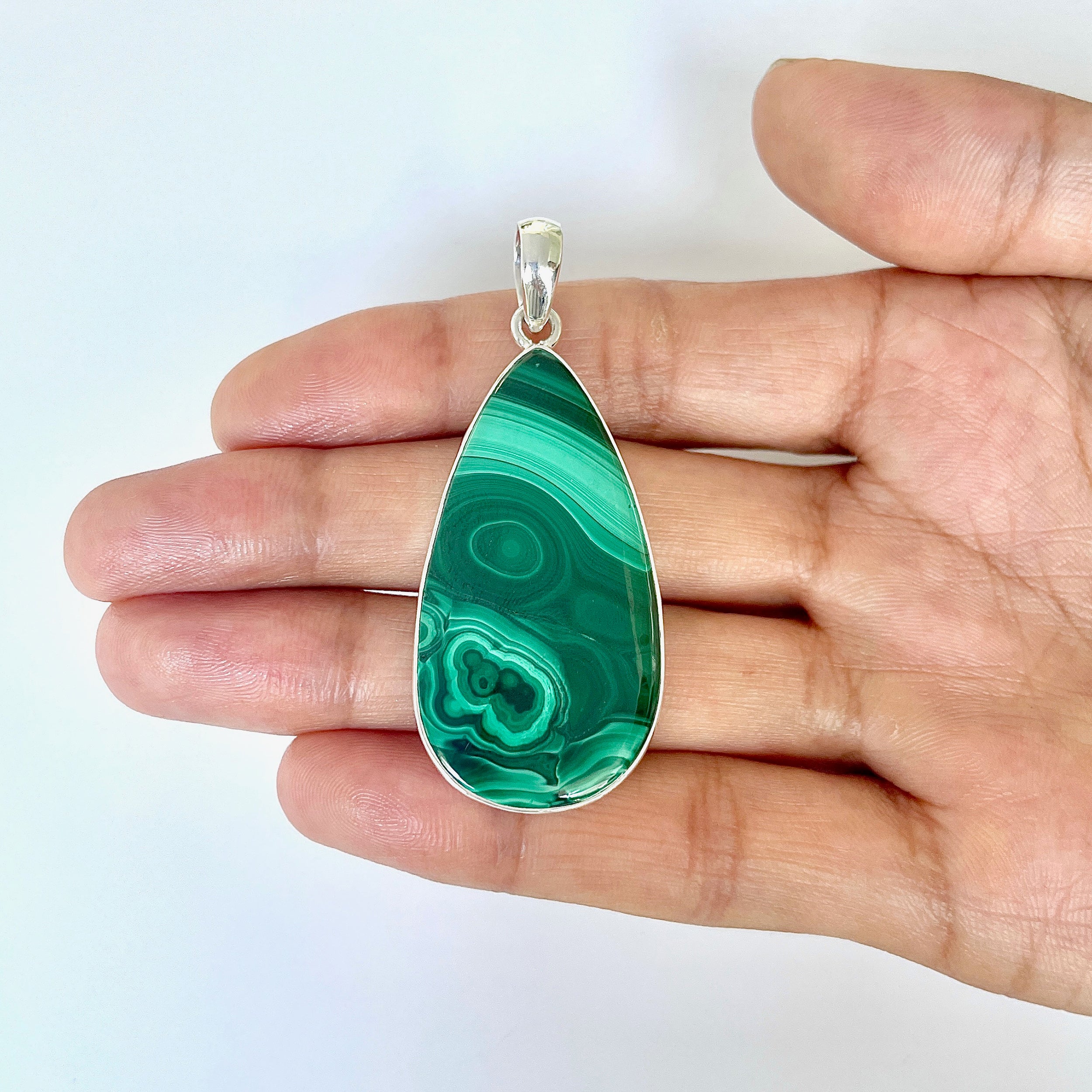 Malachite Pendant-(MLC-1-48)